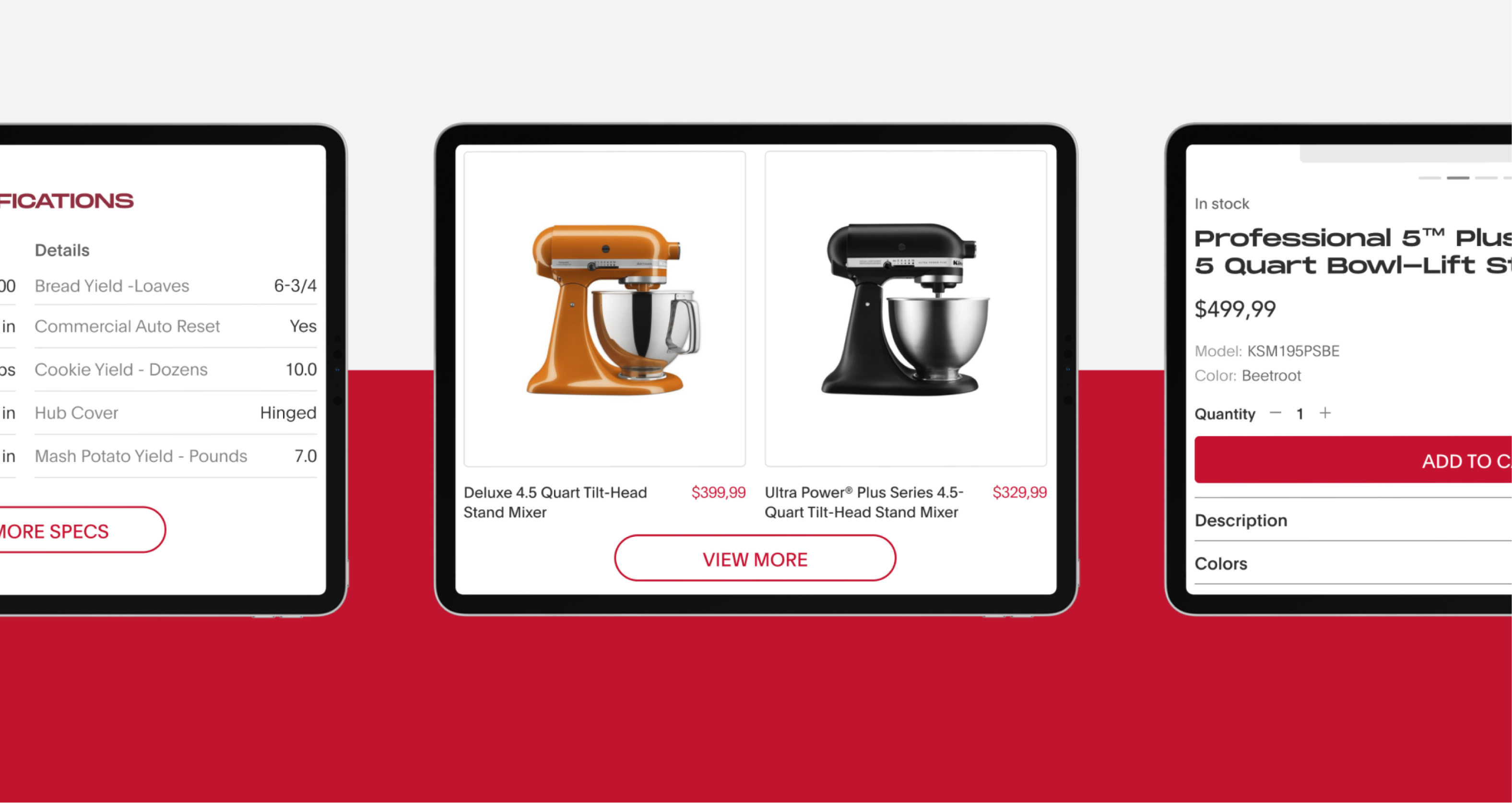 Редизайн сайта | KitchenAid — Изображение №9 — Интерфейсы, Брендинг на Dprofile