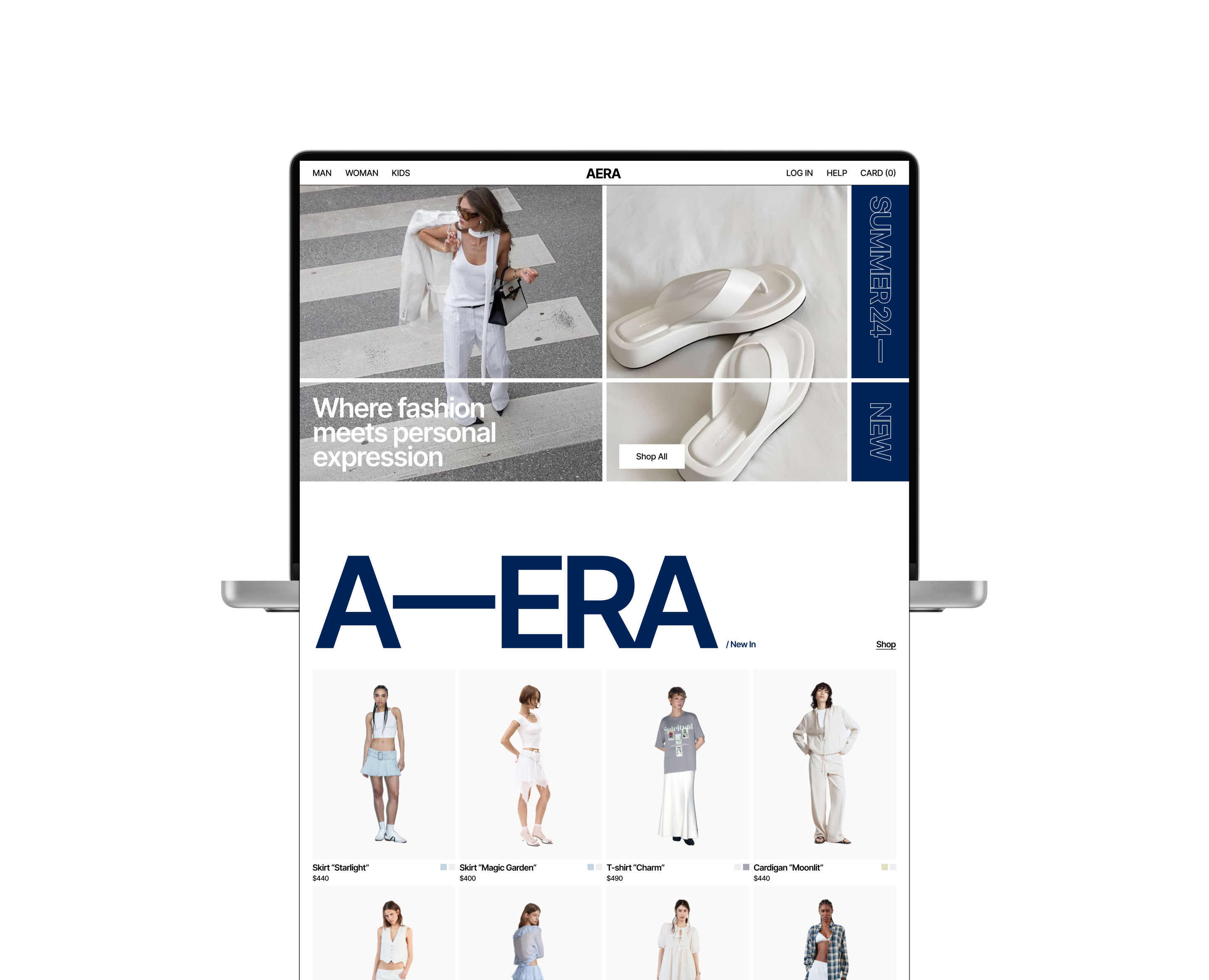 AERA Website | UX/UI Design — Интерфейсы на Dprofile