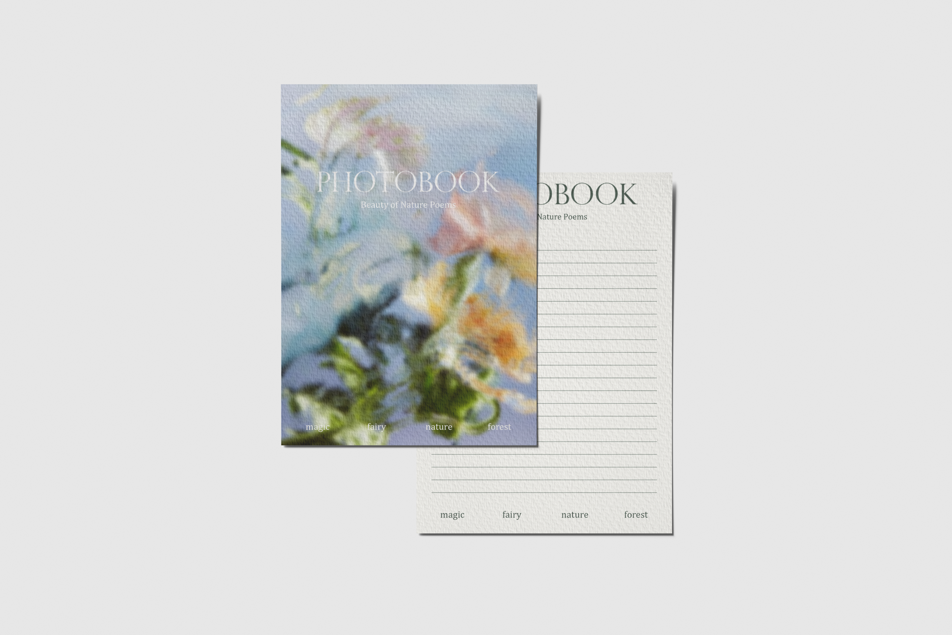Фотобук "Beauty of Nature Poems" — Изображение №18 — Брендинг, Графика на Dprofile
