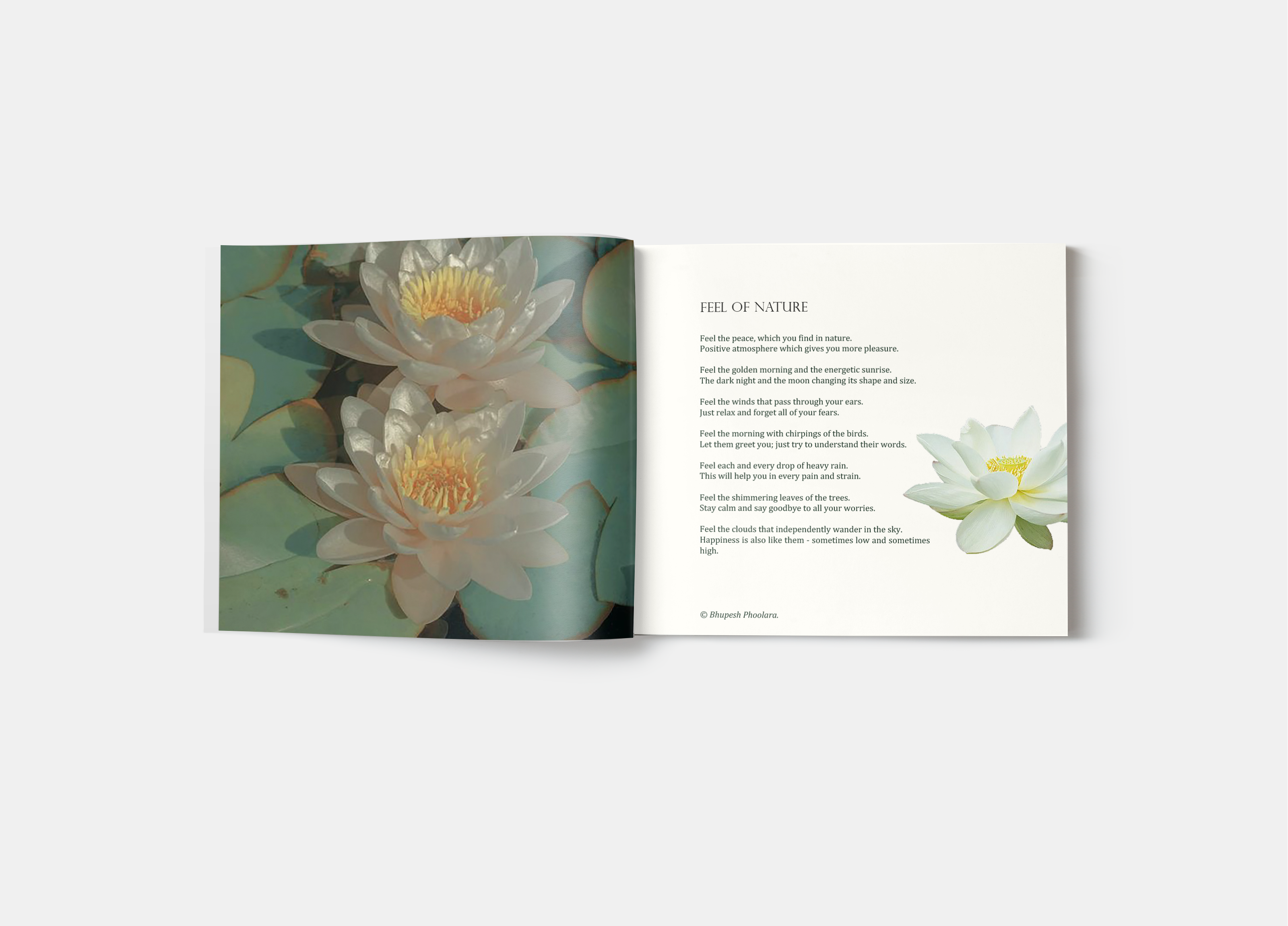 Фотобук "Beauty of Nature Poems" — Изображение №15 — Брендинг, Графика на Dprofile