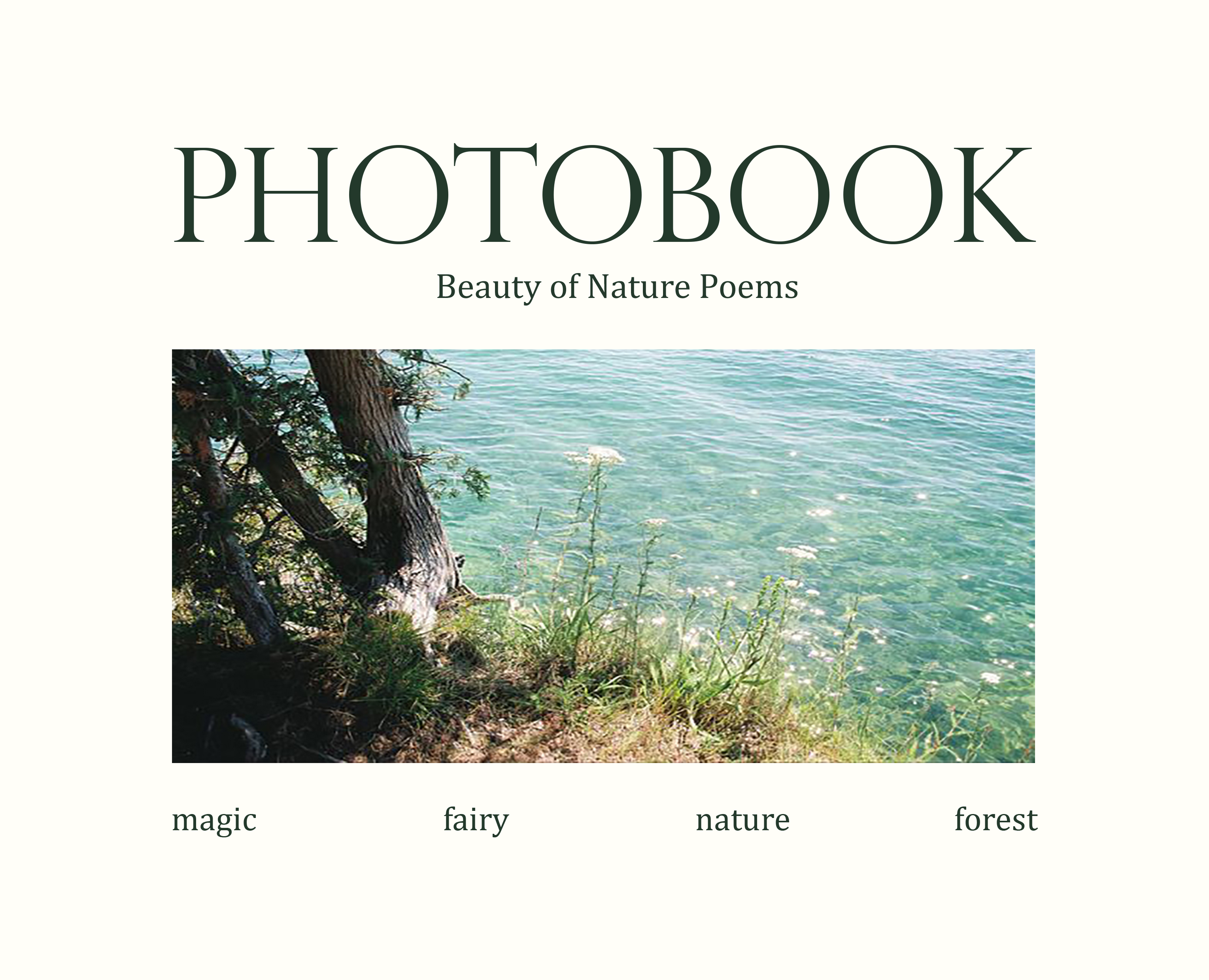 Фотобук "Beauty of Nature Poems" — Брендинг, Графика на Dprofile
