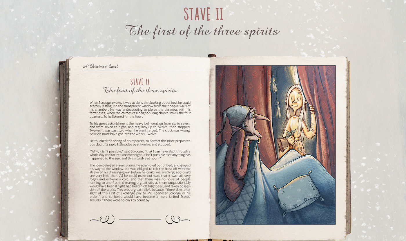 Книжная иллюстрация. A Christmas Carol — Изображение №8 — Иллюстрация на Dprofile