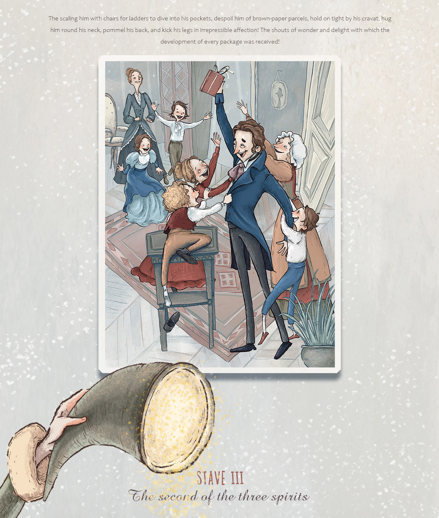 Книжная иллюстрация. A Christmas Carol — Изображение №12 — Иллюстрация на Dprofile