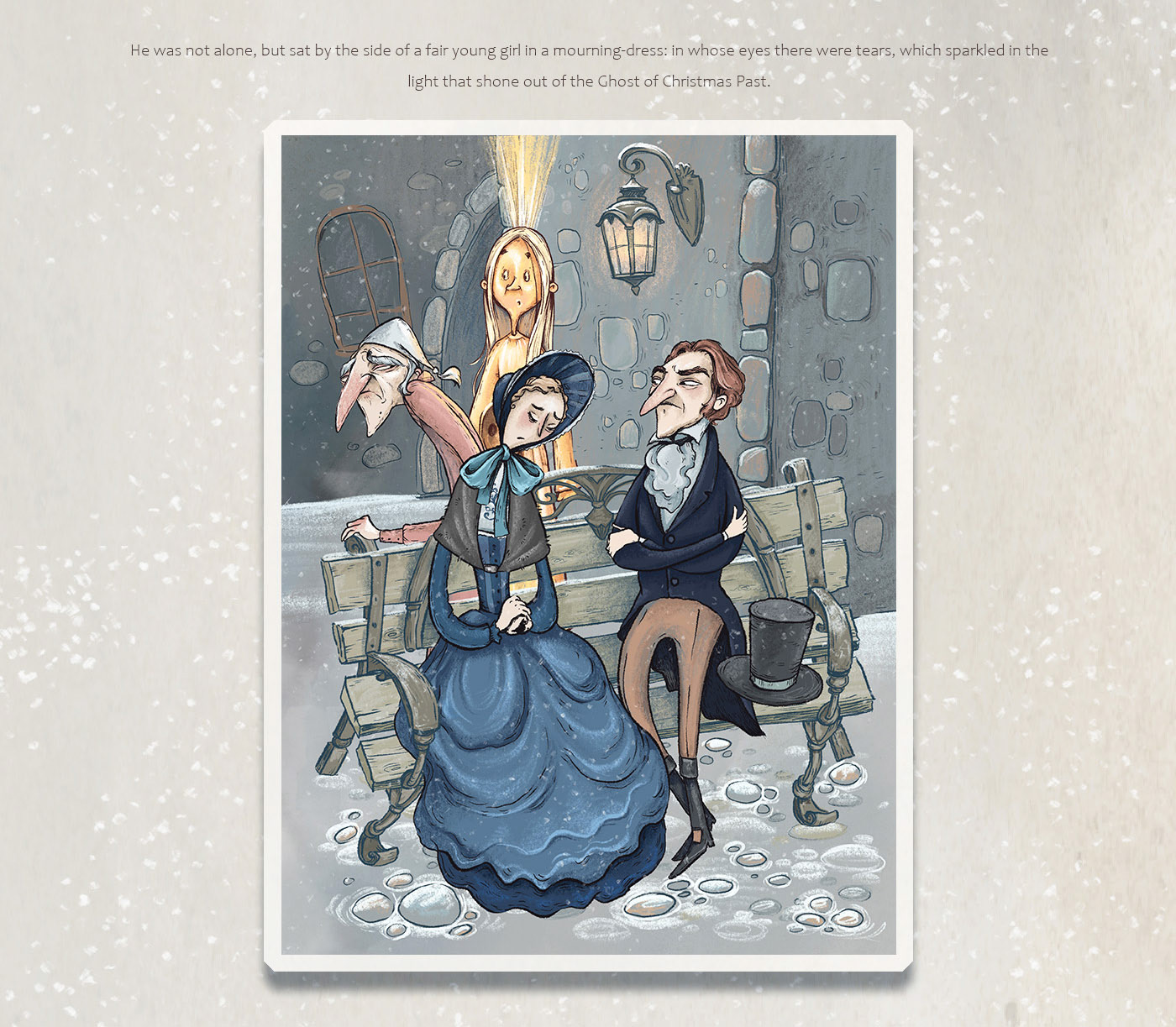 Книжная иллюстрация. A Christmas Carol — Изображение №11 — Иллюстрация на Dprofile