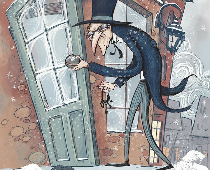 Книжная иллюстрация. A Christmas Carol — Иллюстрация на Dprofile