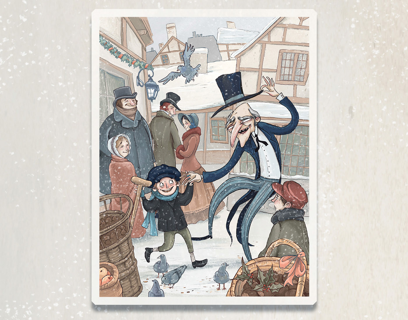 Книжная иллюстрация. A Christmas Carol — Изображение №20 — Иллюстрация на Dprofile