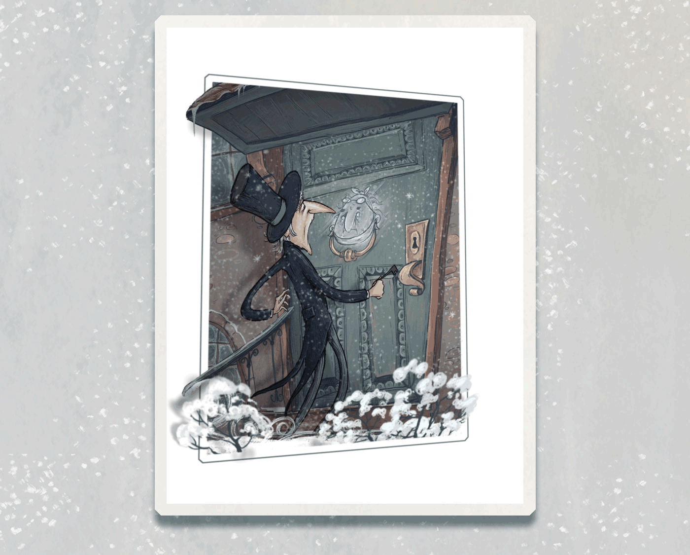 Книжная иллюстрация. A Christmas Carol — Изображение №5 — Иллюстрация на Dprofile