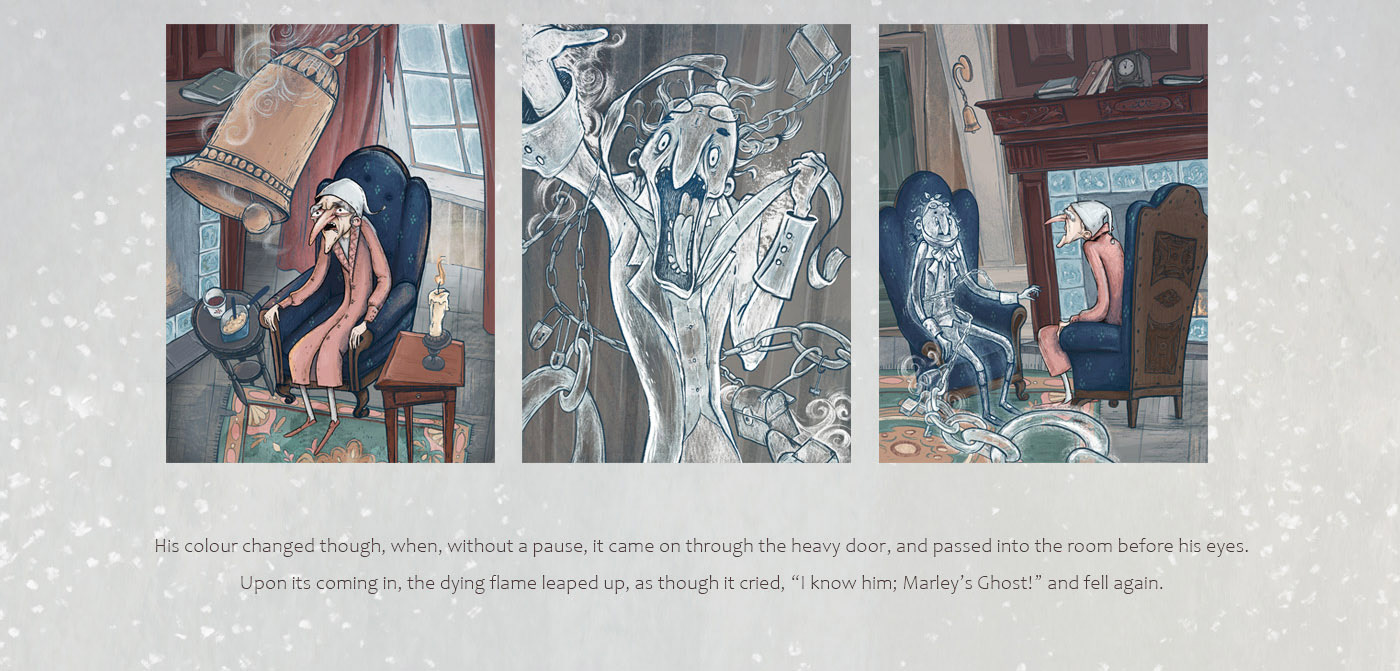 Книжная иллюстрация. A Christmas Carol — Изображение №6 — Иллюстрация на Dprofile