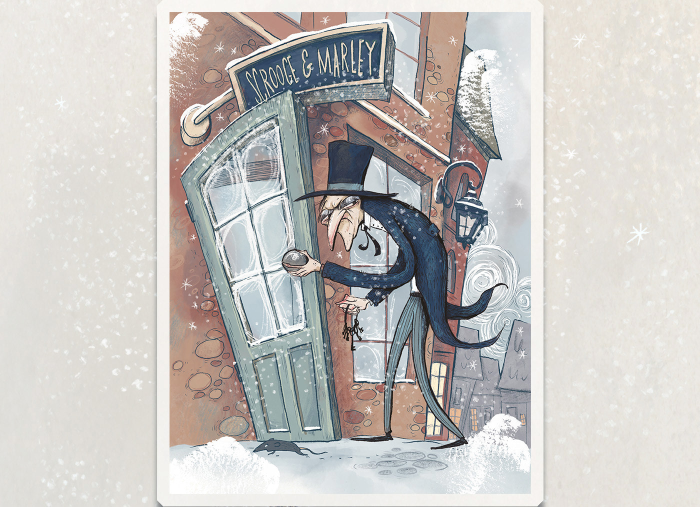 Книжная иллюстрация. A Christmas Carol — Изображение №2 — Иллюстрация на Dprofile