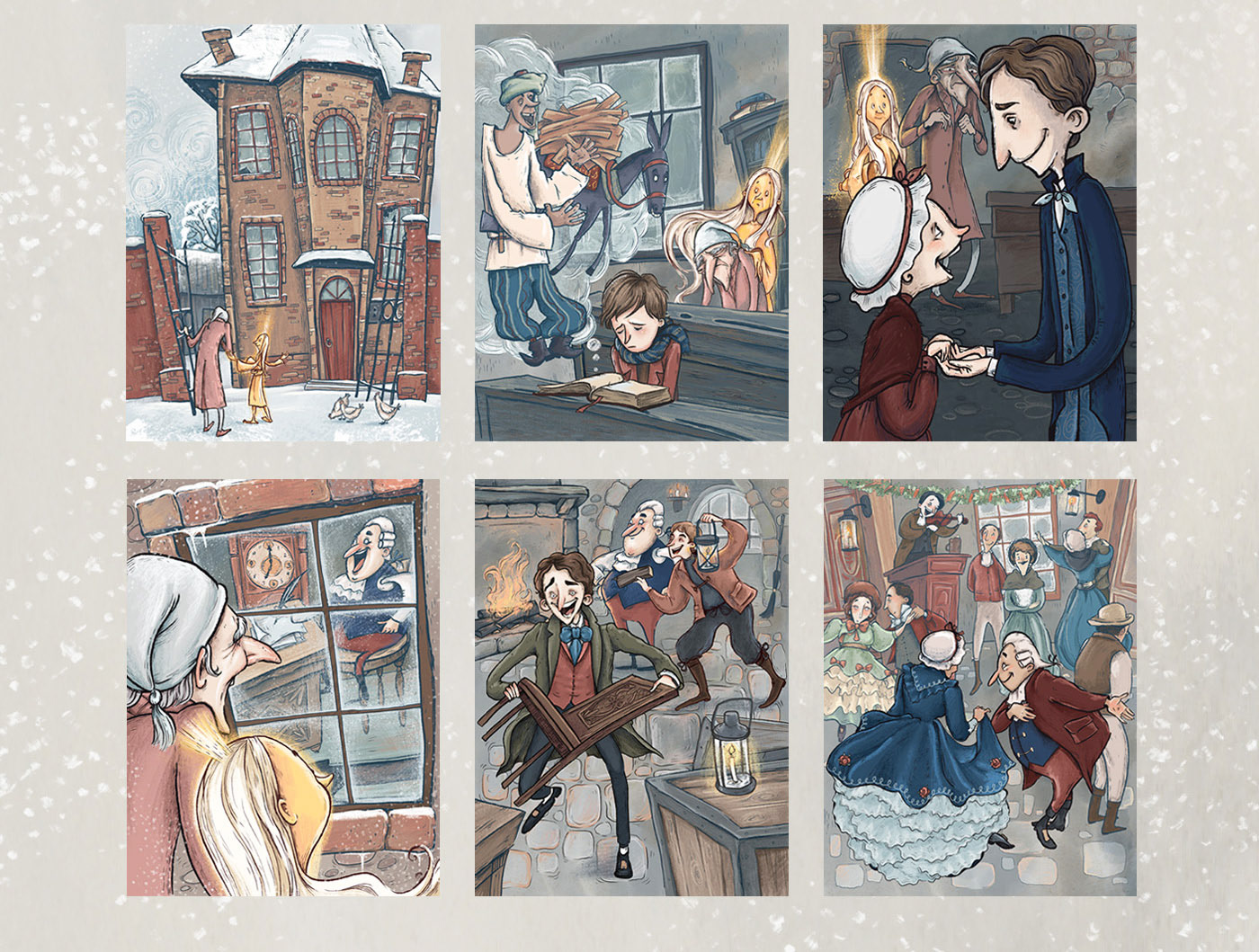 Книжная иллюстрация. A Christmas Carol — Изображение №10 — Иллюстрация на Dprofile