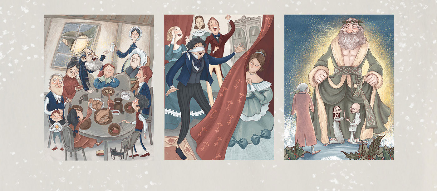 Книжная иллюстрация. A Christmas Carol — Изображение №16 — Иллюстрация на Dprofile