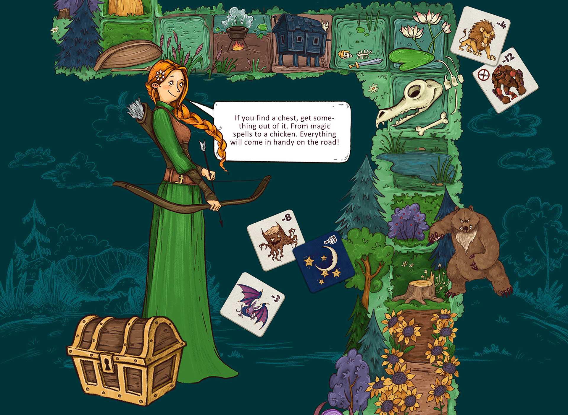 BOARD GAME. Dragon boom. — Изображение №5 — Иллюстрация, Графика на Dprofile