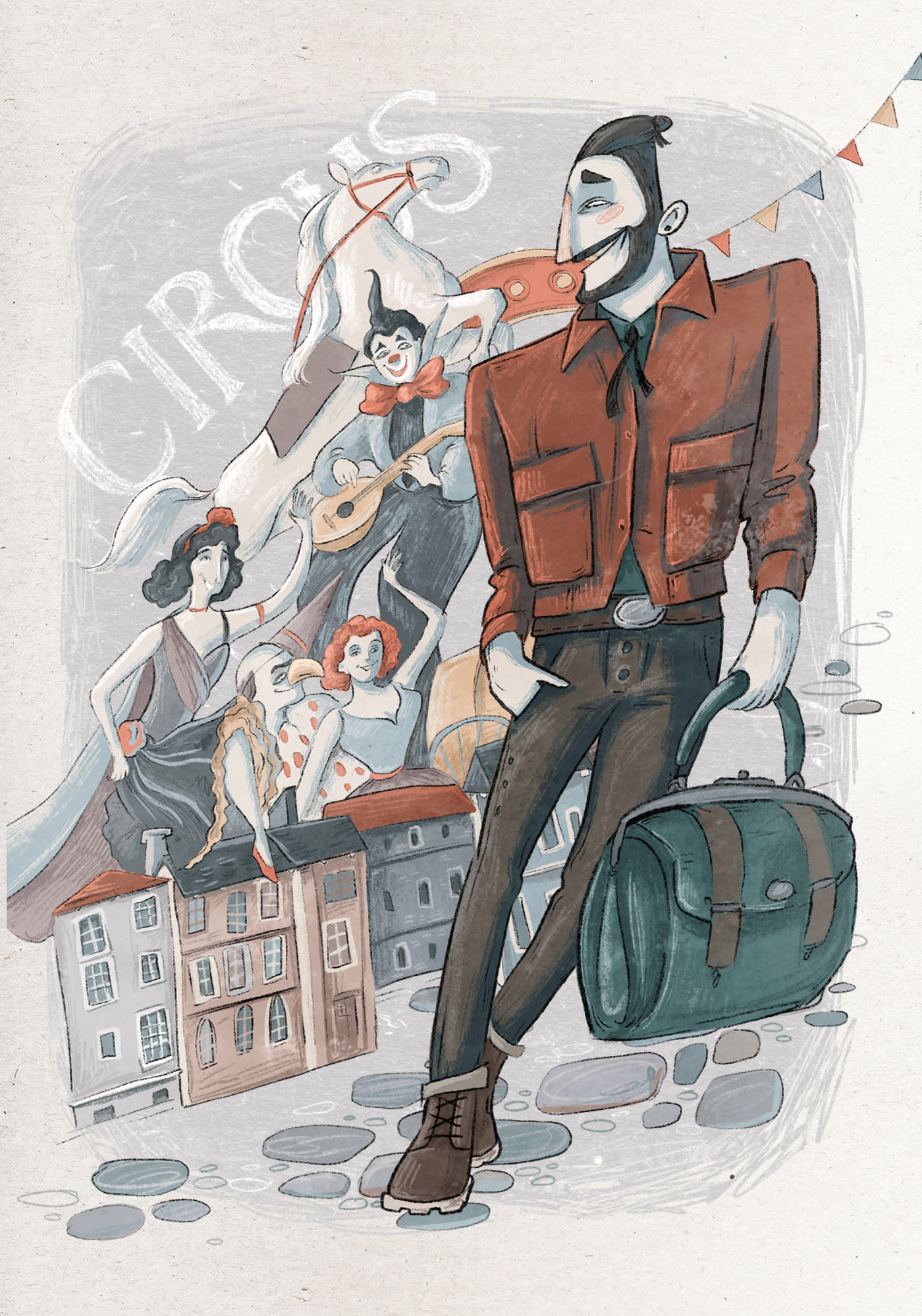 Around the World in 80 Days. BOOK ILLUSTRATIONS — Изображение №7 — Иллюстрация на Dprofile