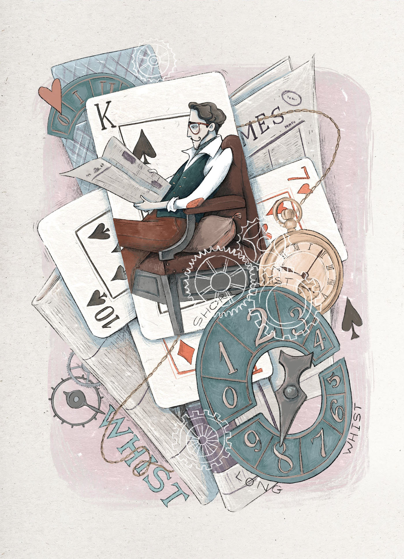 Around the World in 80 Days. BOOK ILLUSTRATIONS — Изображение №3 — Иллюстрация на Dprofile