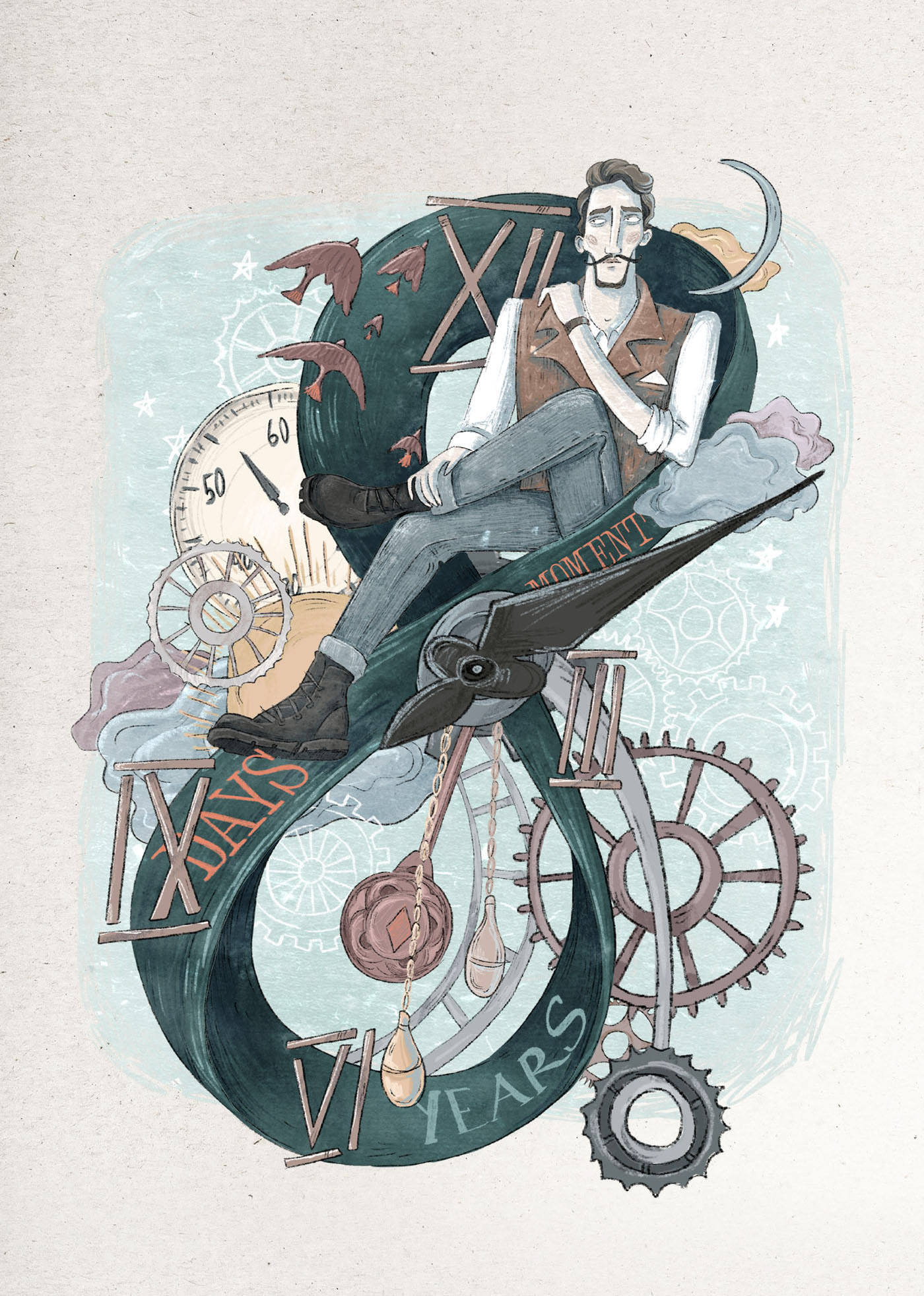 Around the World in 80 Days. BOOK ILLUSTRATIONS — Изображение №5 — Иллюстрация на Dprofile