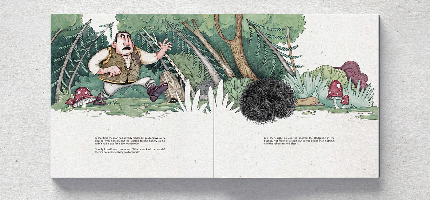 MARA. History of old swamps. Book for children. — Изображение №11 — Иллюстрация, Графика на Dprofile