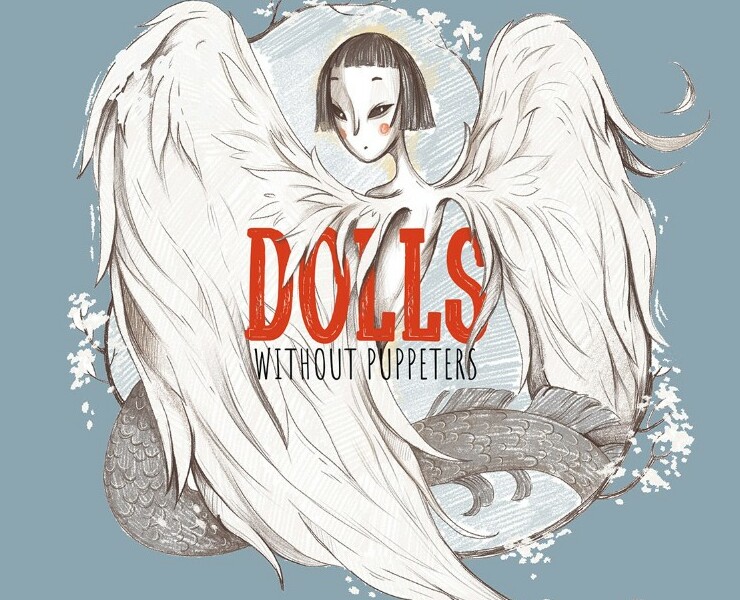 Dolls. Illustrations for poster design. — Иллюстрация, Графика на Dprofile