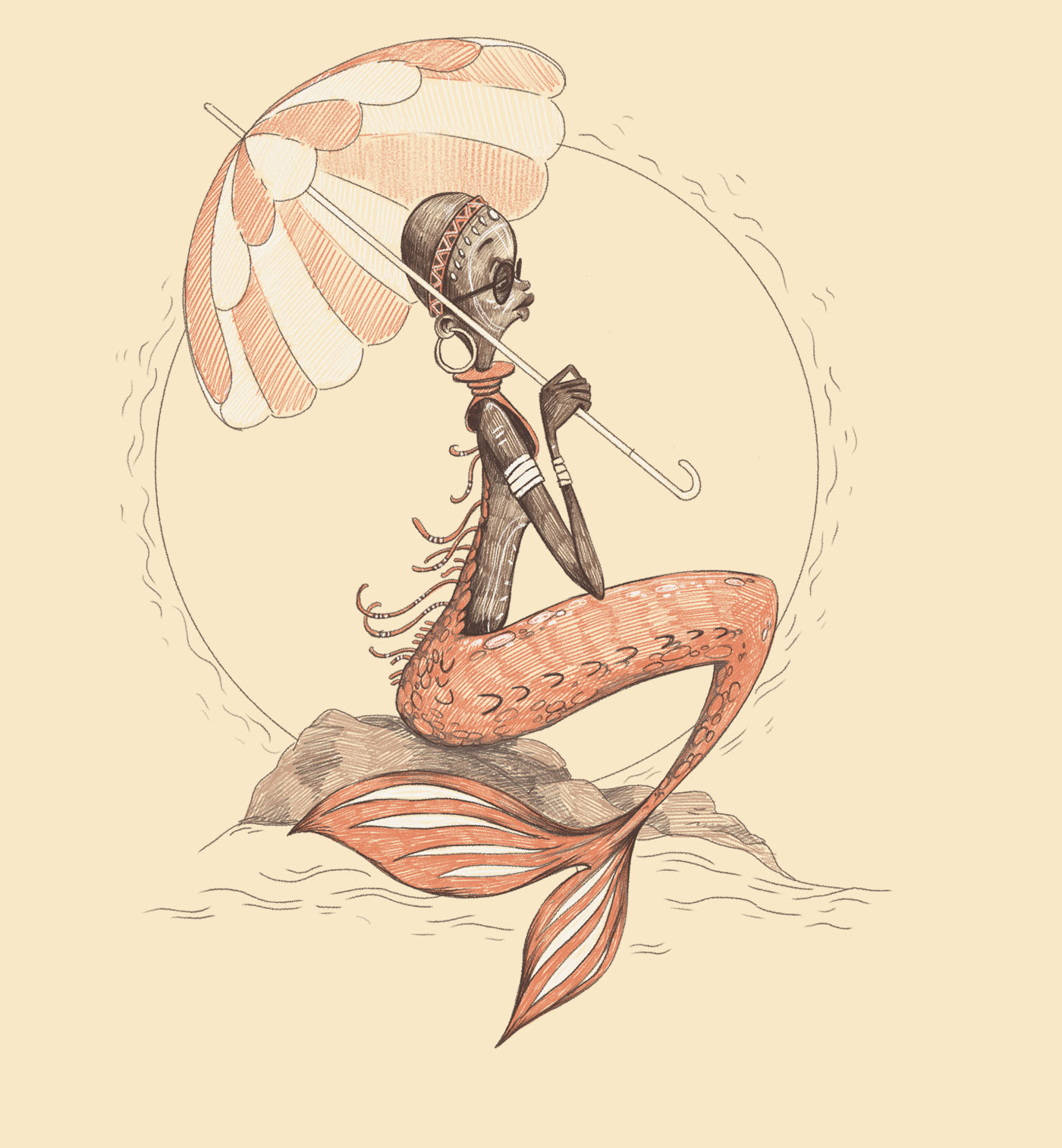 Dolls. Illustrations for poster design. — Изображение №8 — Иллюстрация, Графика на Dprofile