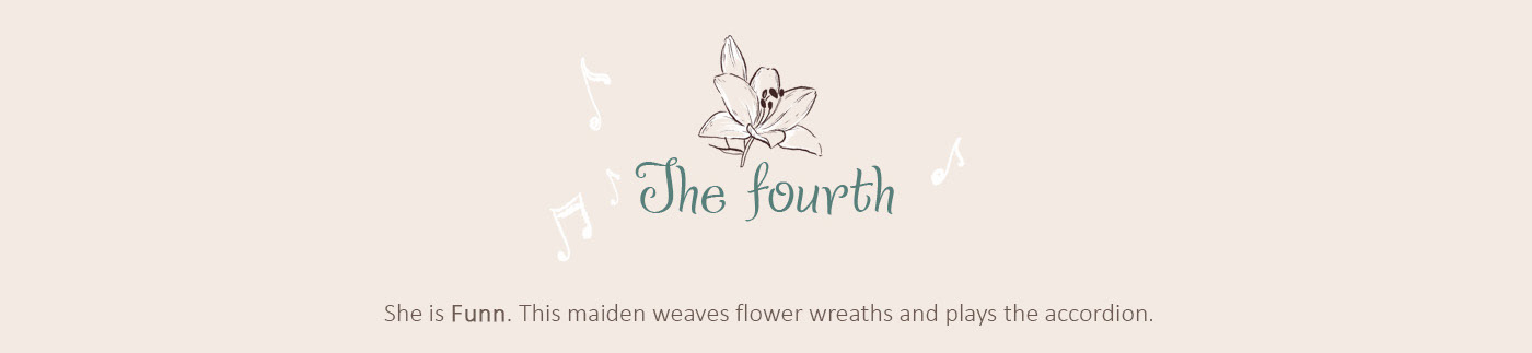 CHARACTER DESIGN. Four maidens — Изображение №8 — Иллюстрация, Графика на Dprofile