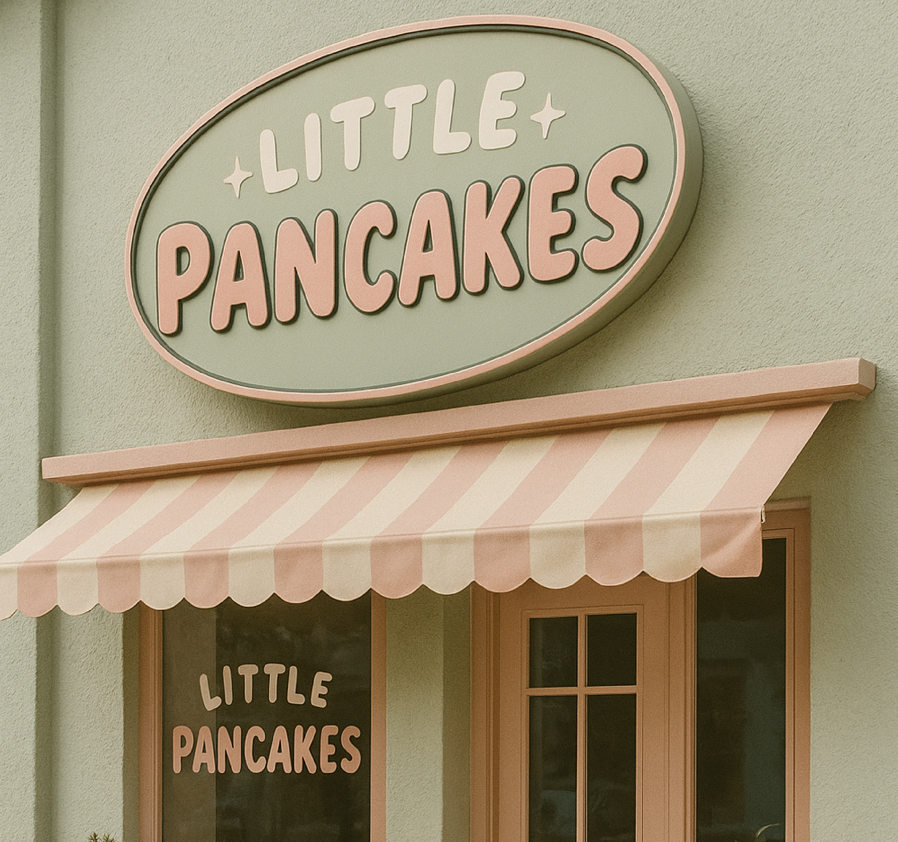 Кофейня | Little Pancakes — Изображение №8 — Интерфейсы, Брендинг на Dprofile