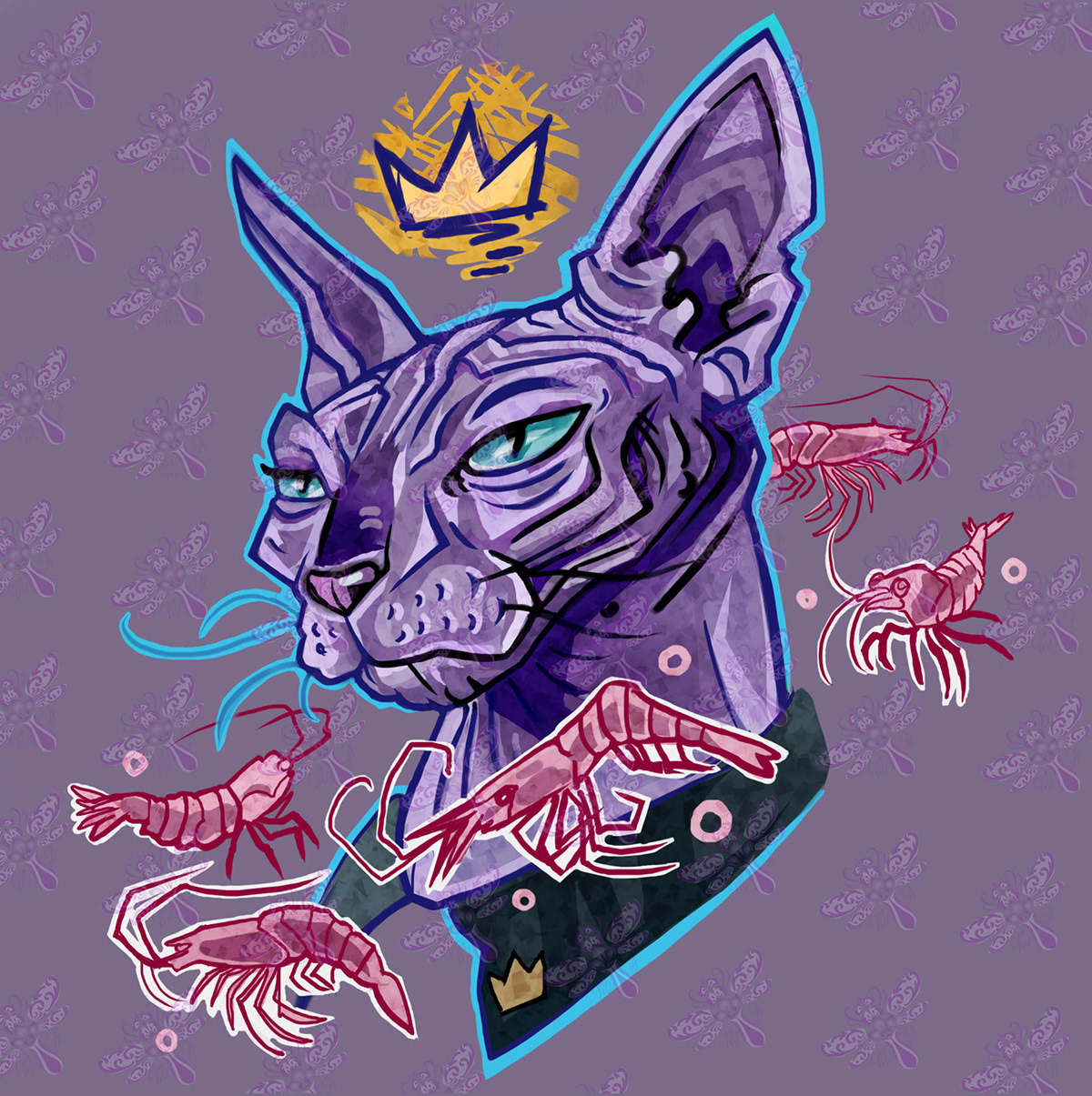 Cat VS dog — Изображение №2 — Иллюстрация на Dprofile