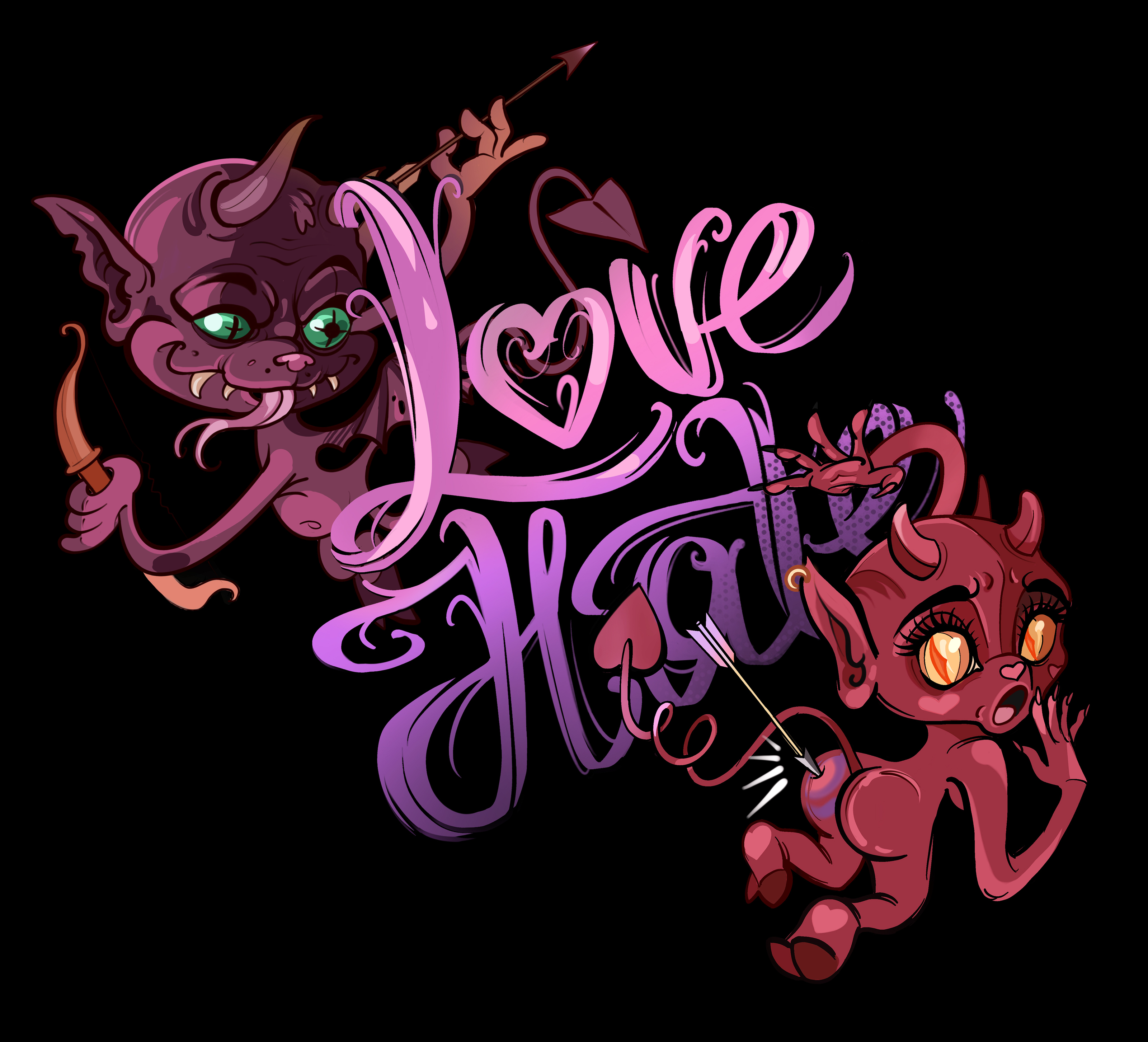 Love&Hate — Изображение №1 — Иллюстрация на Dprofile
