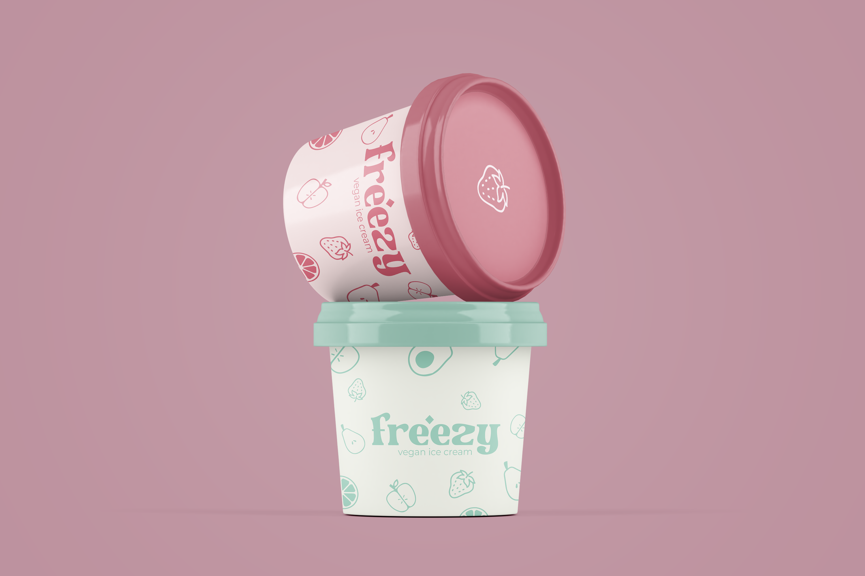 Freezy - vegan ice-cream — Изображение №3 — Интерфейсы, Брендинг на Dprofile