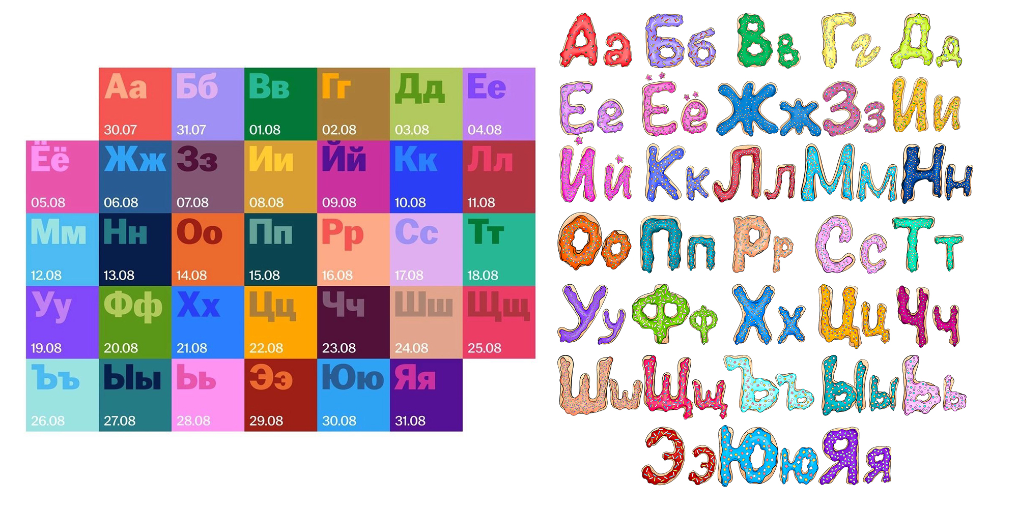 Самый вкусный алфавит — Изображение №17 — Иллюстрация на Dprofile