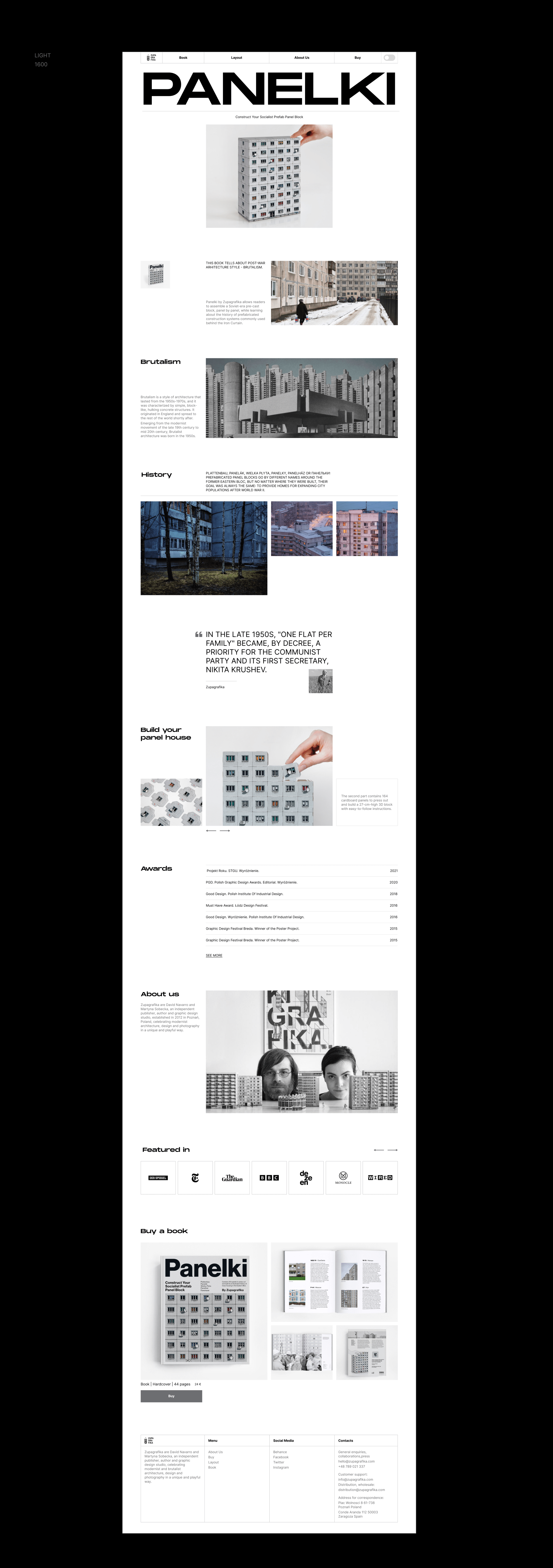 Panelki — Landing page — Изображение №2 — Интерфейсы на Dprofile
