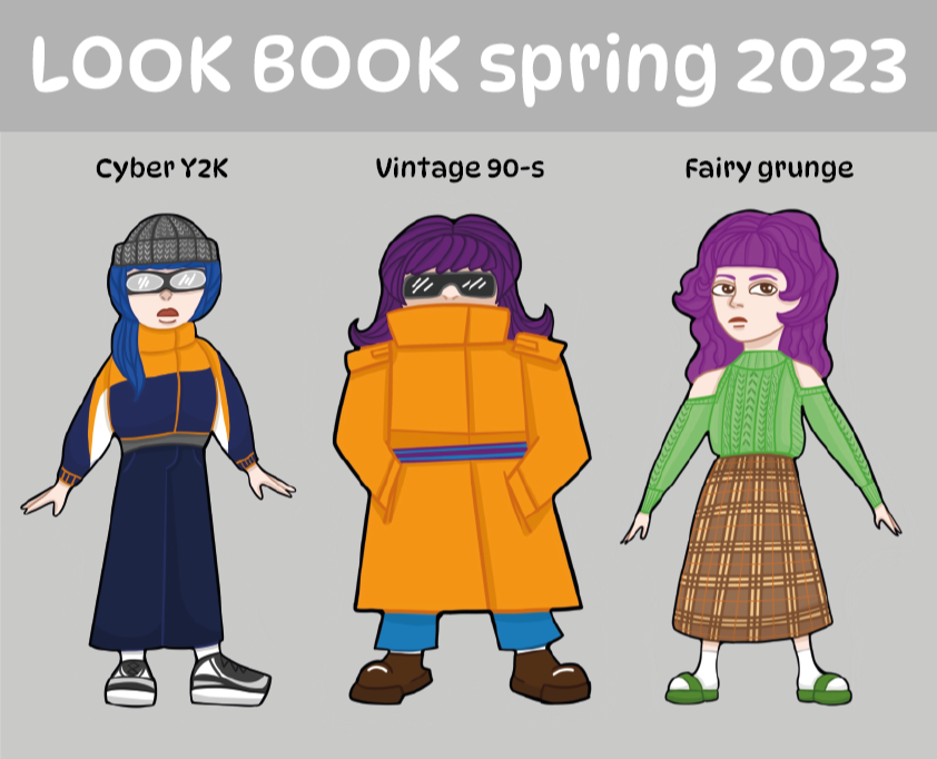 ЛУКБУК Весна 2023 | Look Book Spring 2023 — Иллюстрация на Dprofile