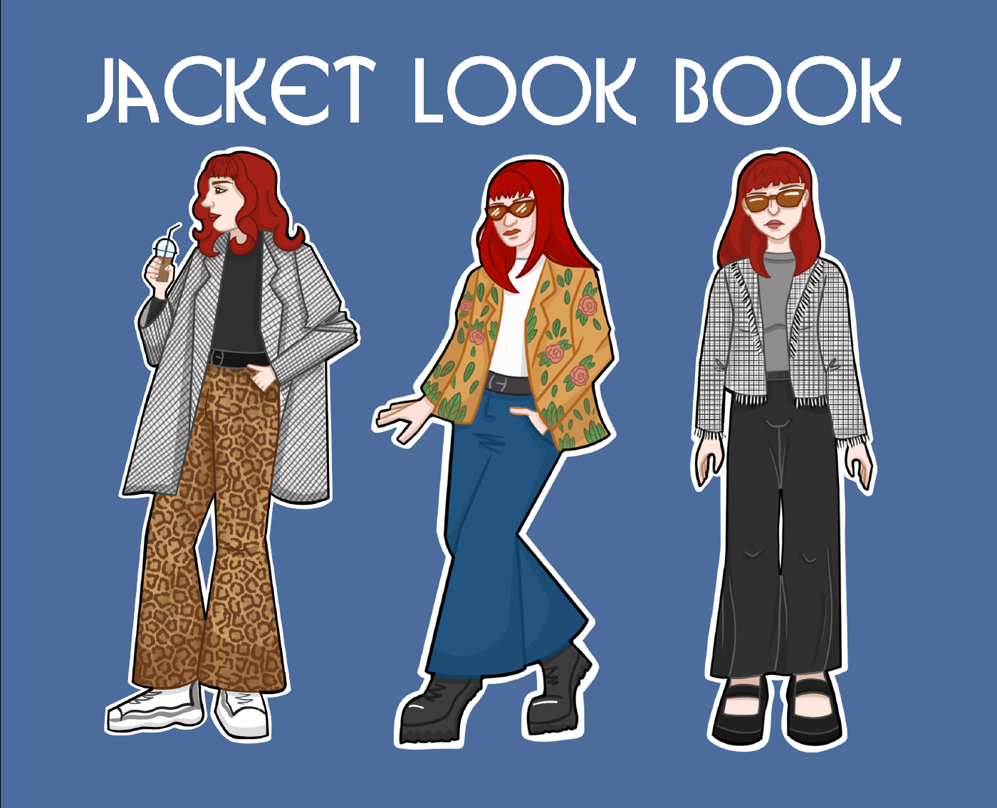 Jacket Look Book — Иллюстрация на Dprofile