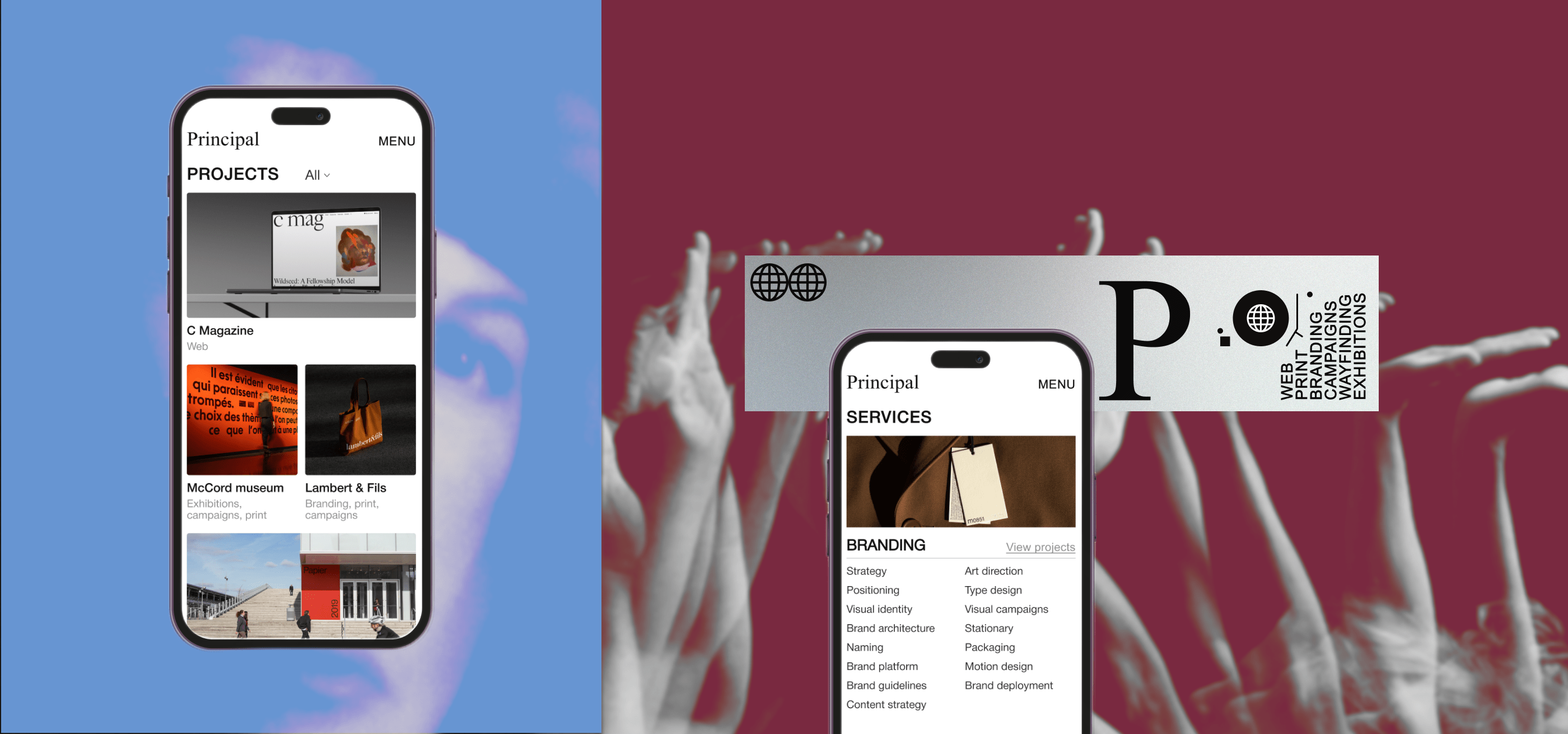 Principal | Studio site redesign concept — Изображение №4 — Интерфейсы, Брендинг на Dprofile