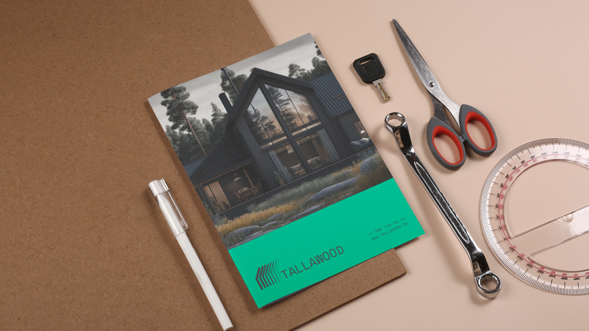 TALLAWOOD LOGO BRANDING HOUSE REAL ESTATE ЛОГО ДОМА — Изображение №20 — Брендинг на Dprofile
