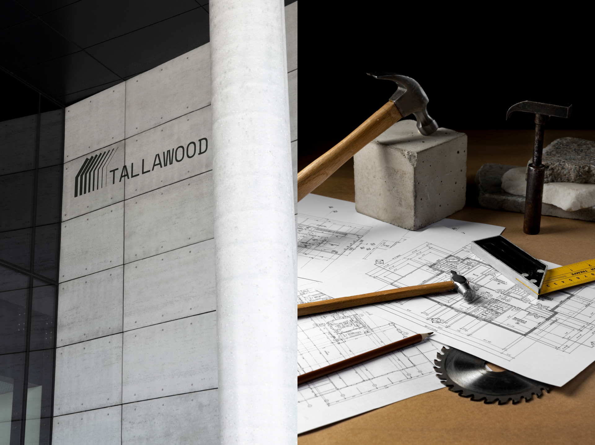 TALLAWOOD LOGO BRANDING HOUSE REAL ESTATE ЛОГО ДОМА — Изображение №27 — Брендинг на Dprofile