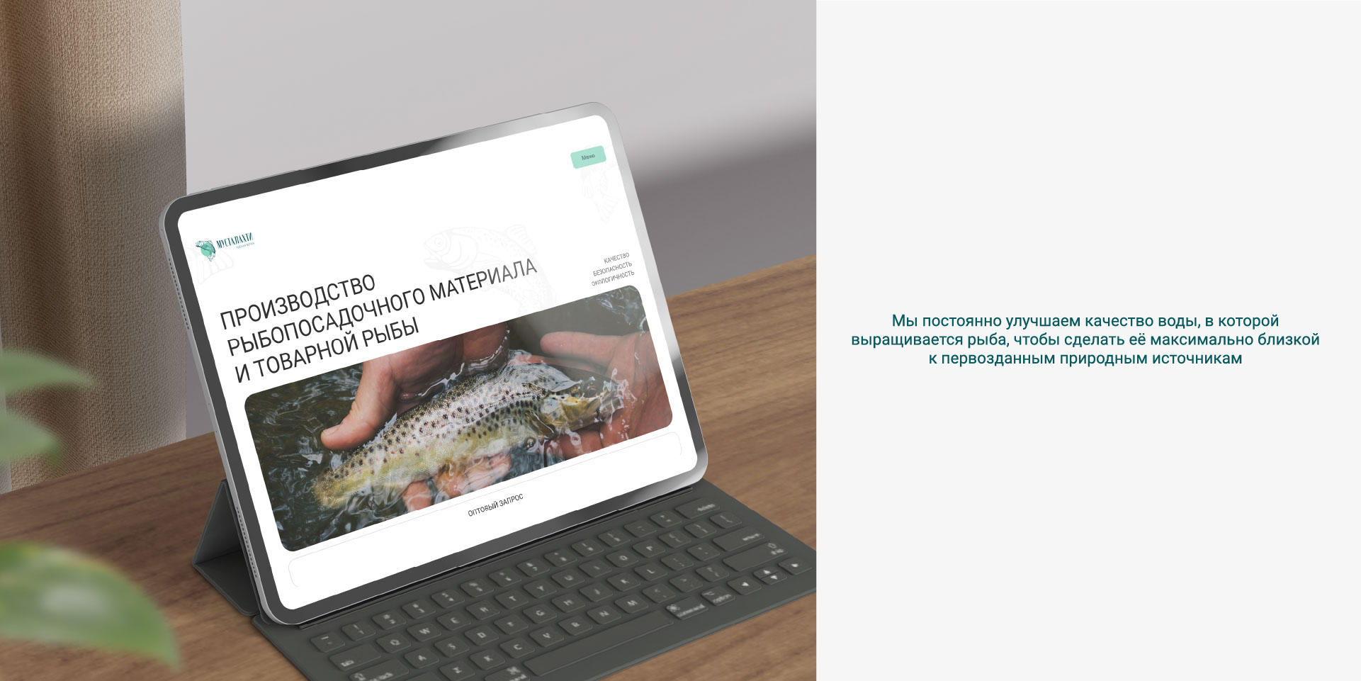 АЙДЕНТИКА И ВЕБ САЙТ | РЫБНАЯ ФЕРМА | ЛОГОТИП |FISHFARM — Изображение №17 — Брендинг на Dprofile