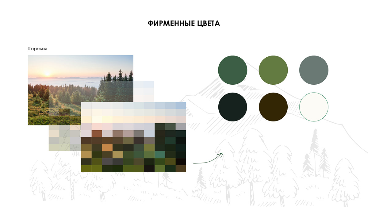БРЕНДИНГ | АЙДЕНТИКА | РЕСТОРАН | КАРЕЛИЯ | КУХНЯ |ЛОГО — Изображение №8 — Брендинг на Dprofile