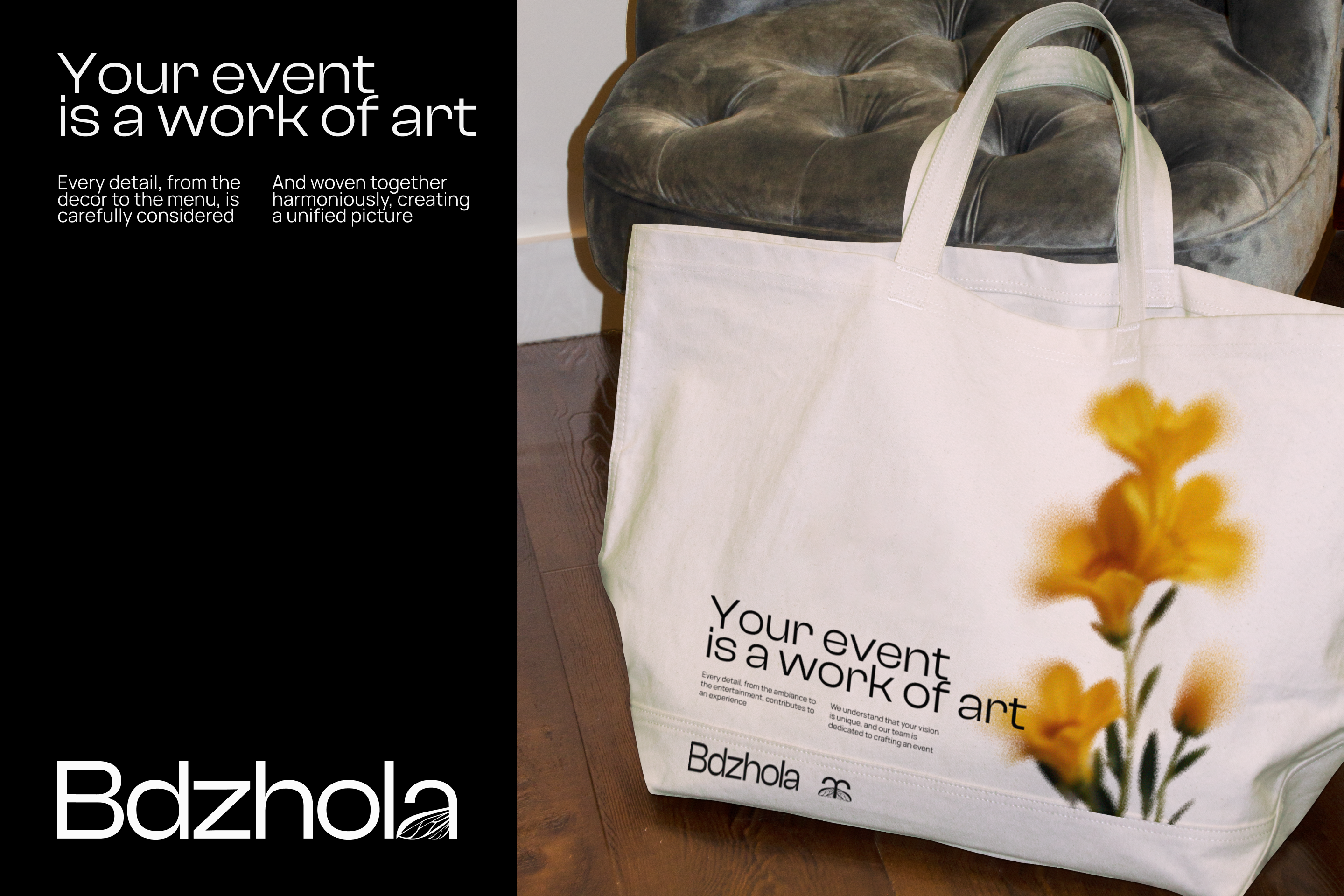 event agency | brand identity | BDZHOLA — Изображение №10 — Брендинг на Dprofile