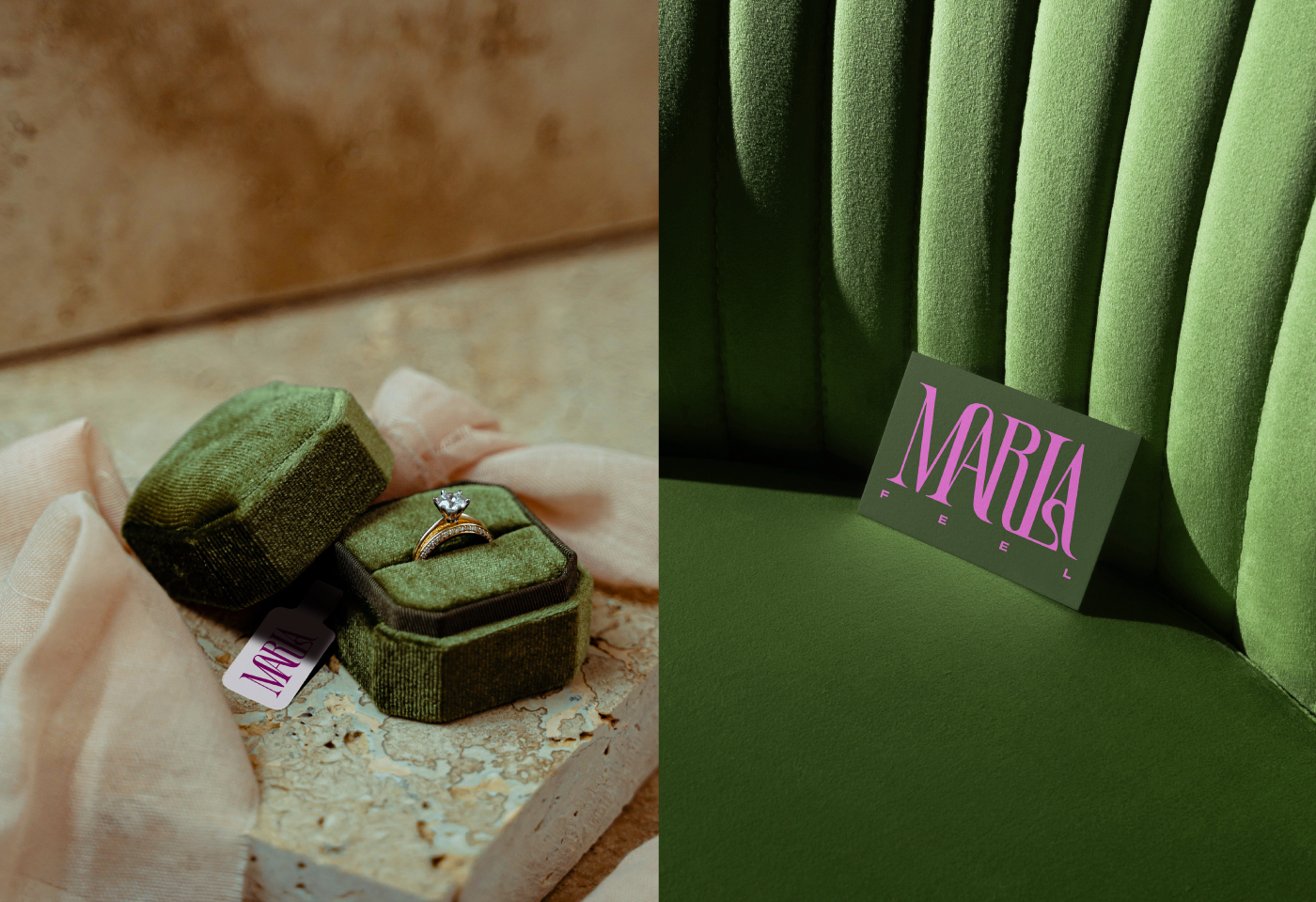 MARIA Jewelry brand logo — Изображение №2 — Брендинг на Dprofile