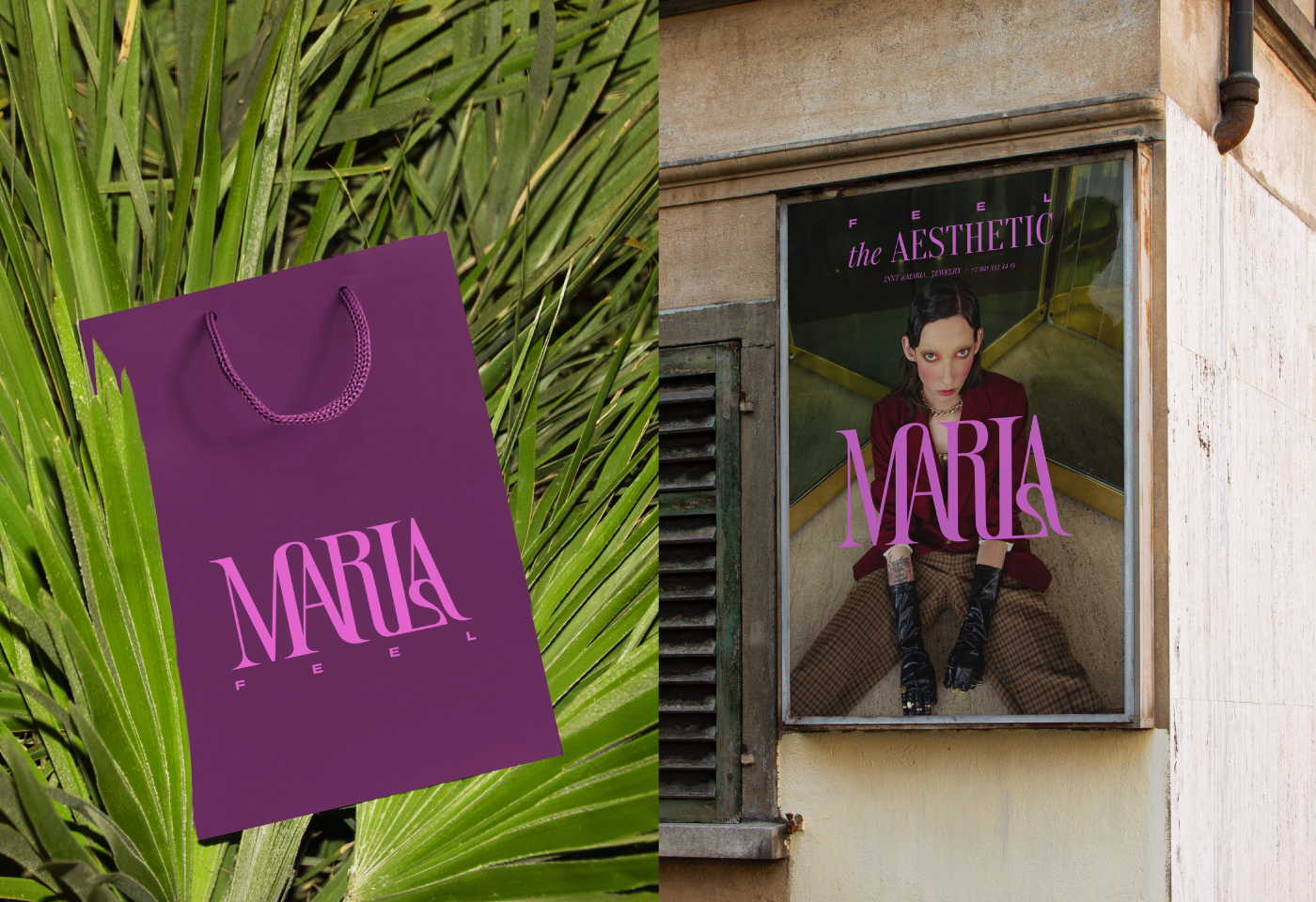 MARIA Jewelry brand logo — Изображение №4 — Брендинг на Dprofile