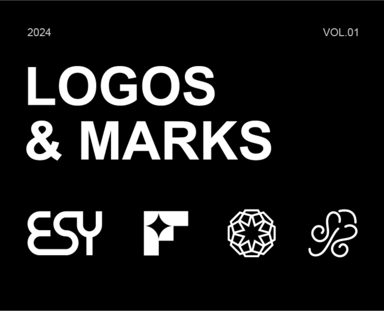 Logofolio / Logos & Marks - 2024/Vol.01 — Брендинг на Dprofile