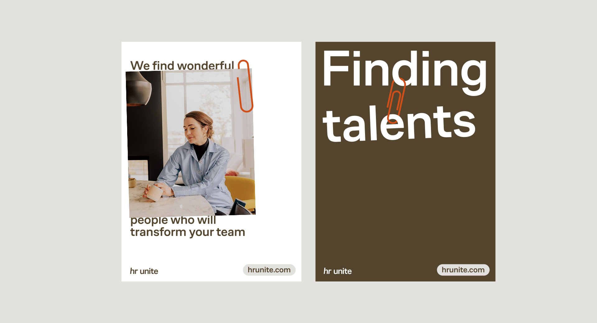 HR unite / HR agency identity — Изображение №2 — Брендинг на Dprofile
