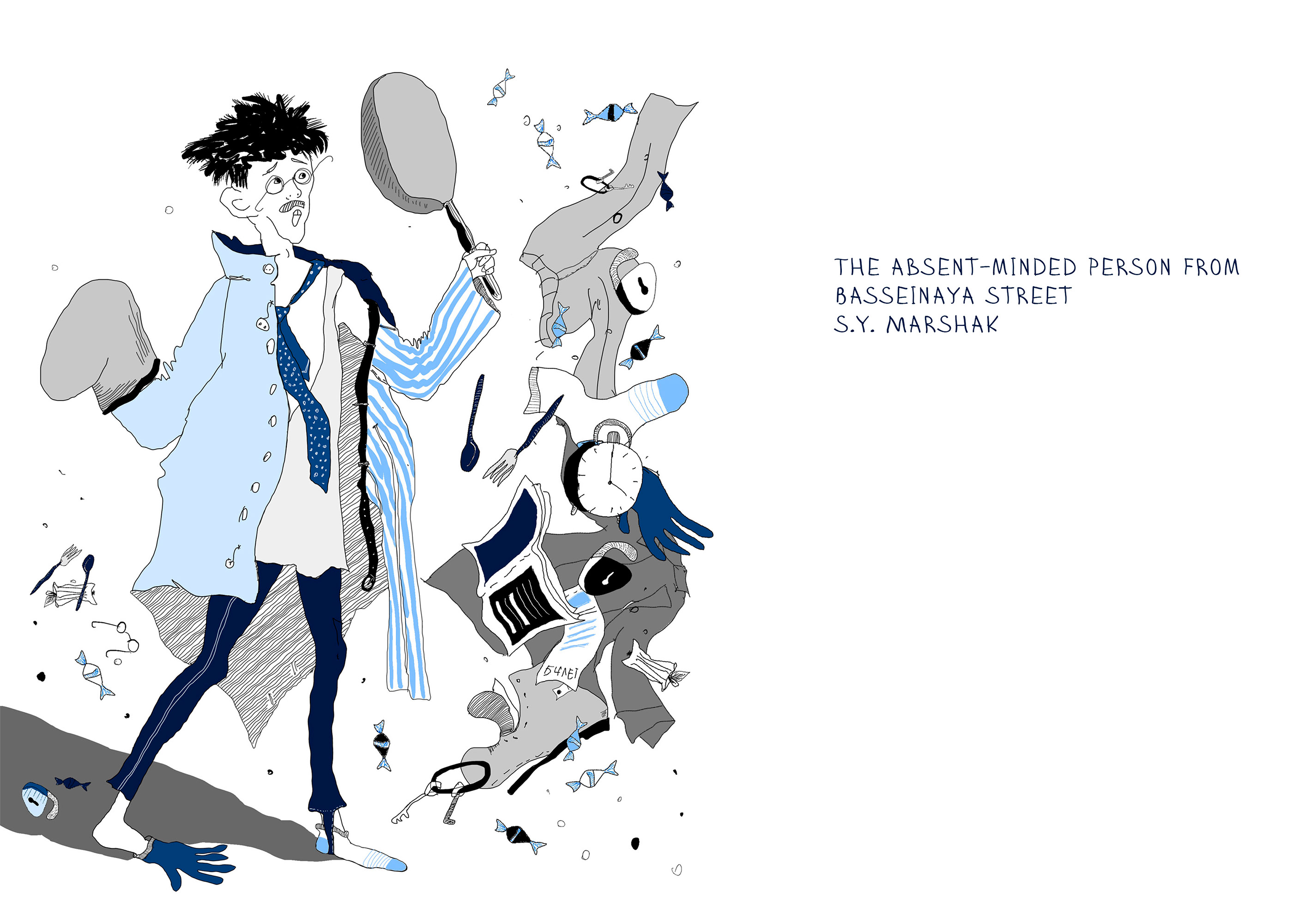 Funny stories and characters. Illustrations. — Изображение №2 — Иллюстрация на Dprofile