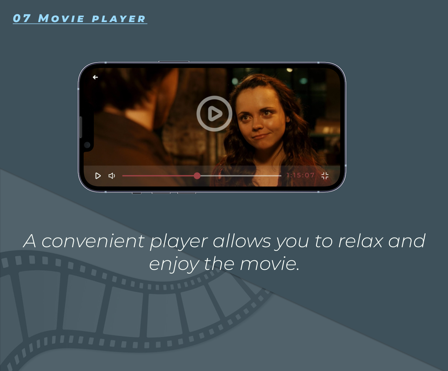Online Cinema mobile app (study project) — Изображение №8 — Интерфейсы на Dprofile