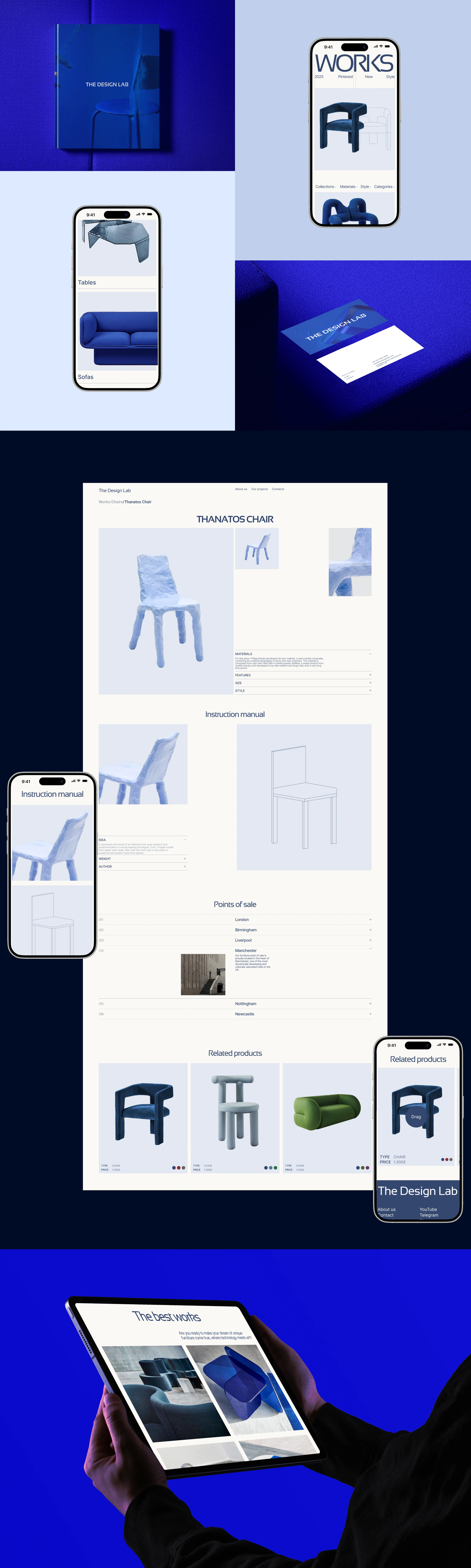 THE DESIGN LAB | CORPORATE WEBSITE — Изображение №4 — Интерфейсы на Dprofile