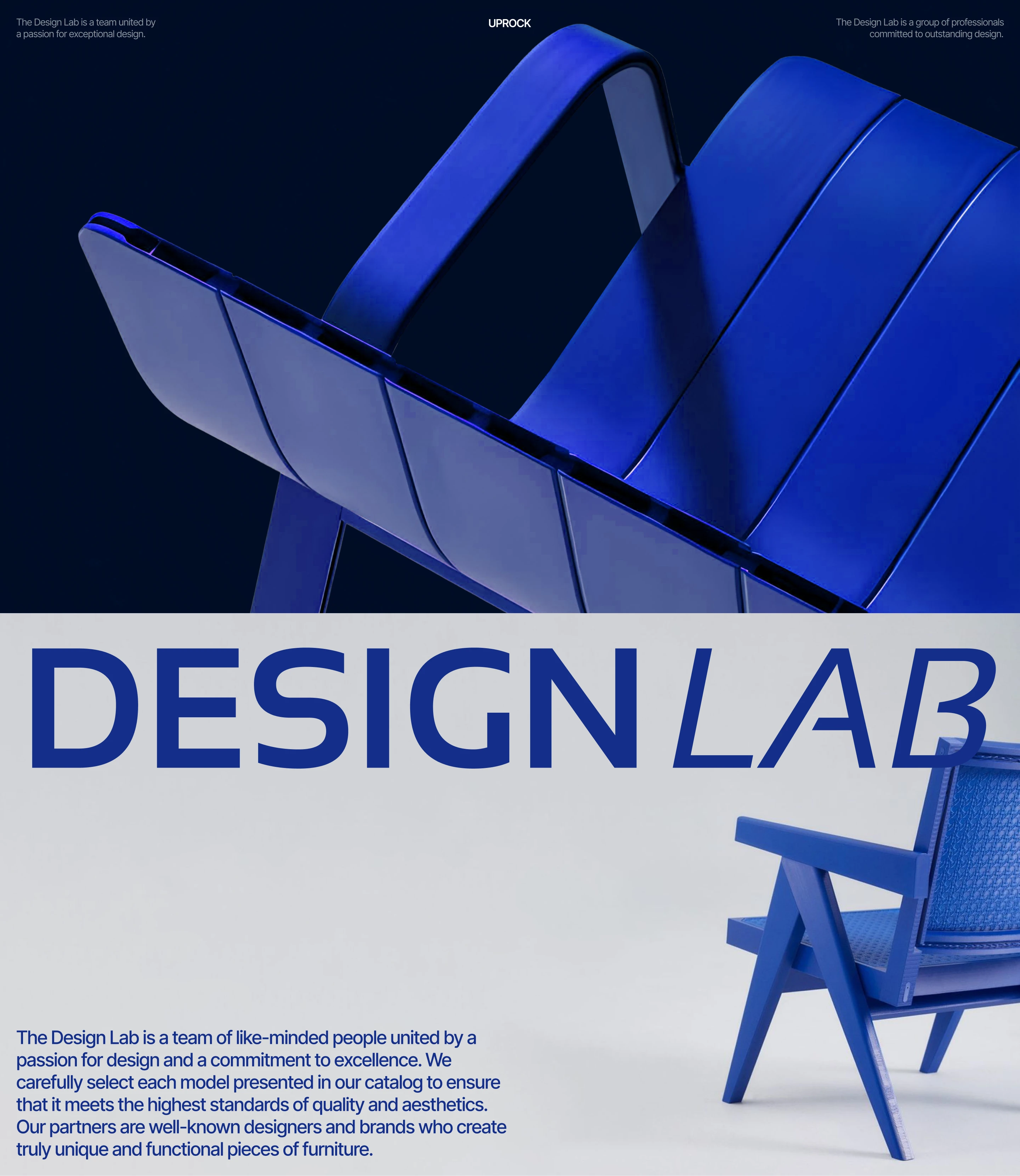 THE DESIGN LAB | CORPORATE WEBSITE — Изображение №1 — Интерфейсы на Dprofile