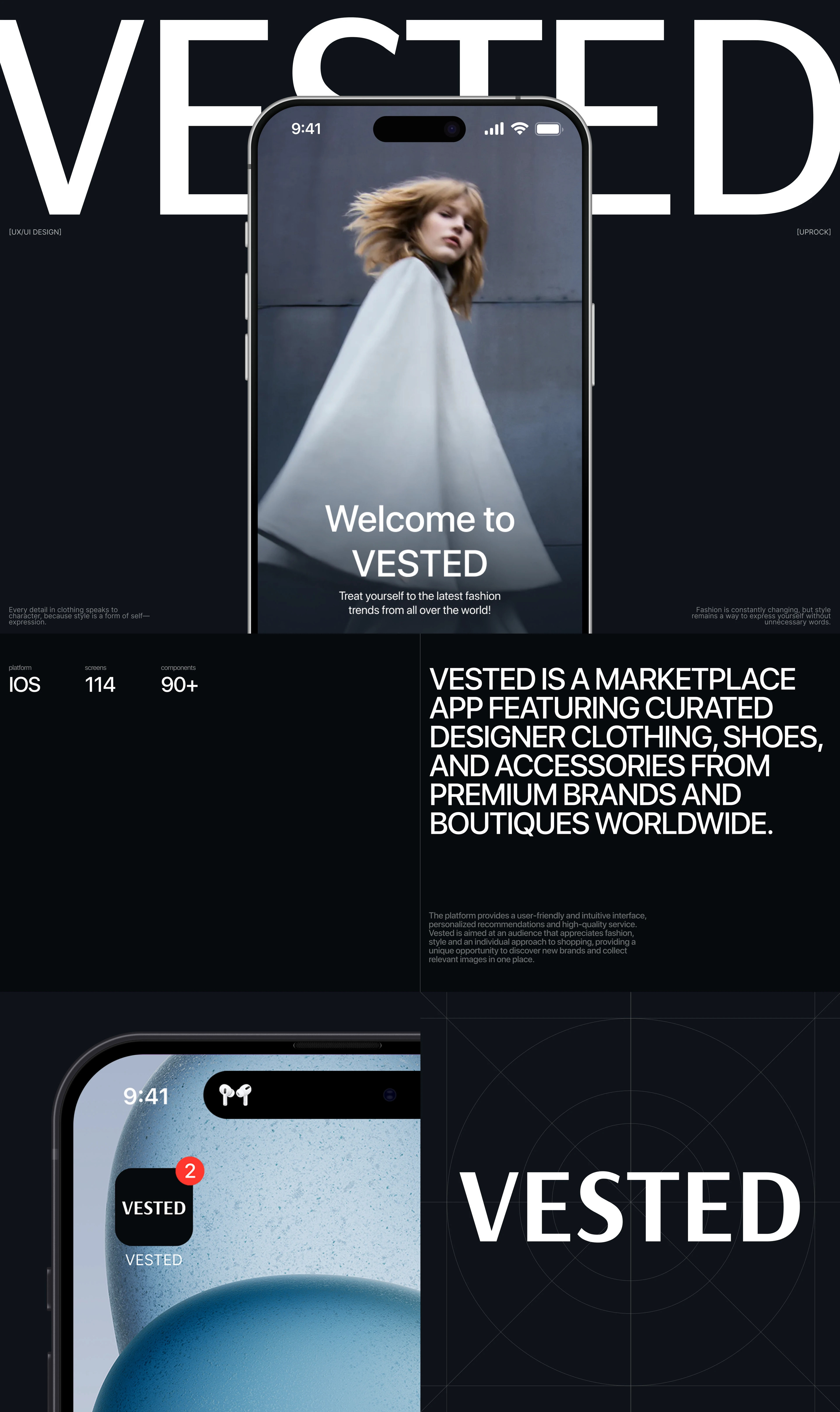 VESTED | MOBILE APP — Изображение №1 — Интерфейсы на Dprofile