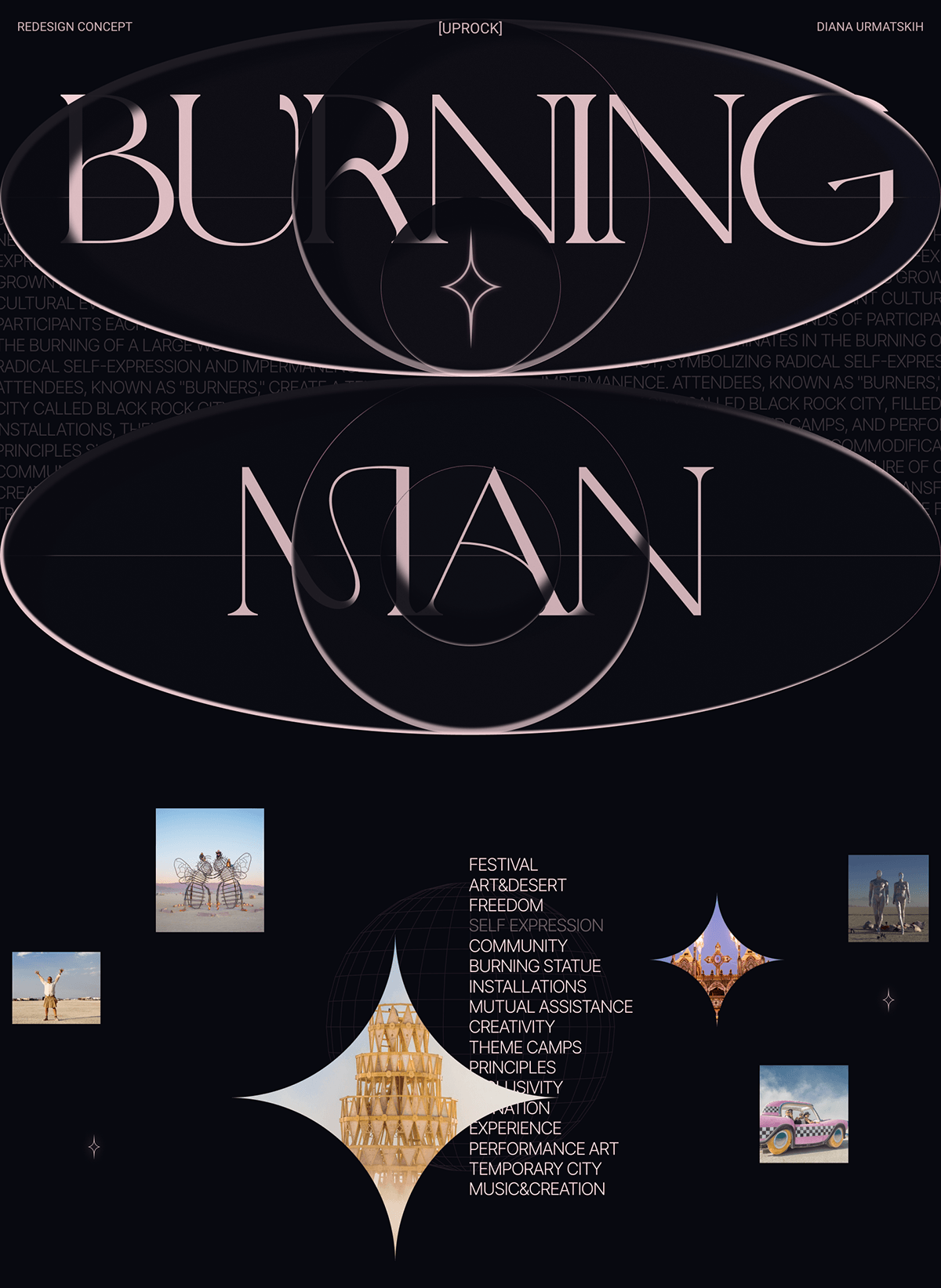 Burning Man Festival Website — Изображение №1 — Интерфейсы на Dprofile