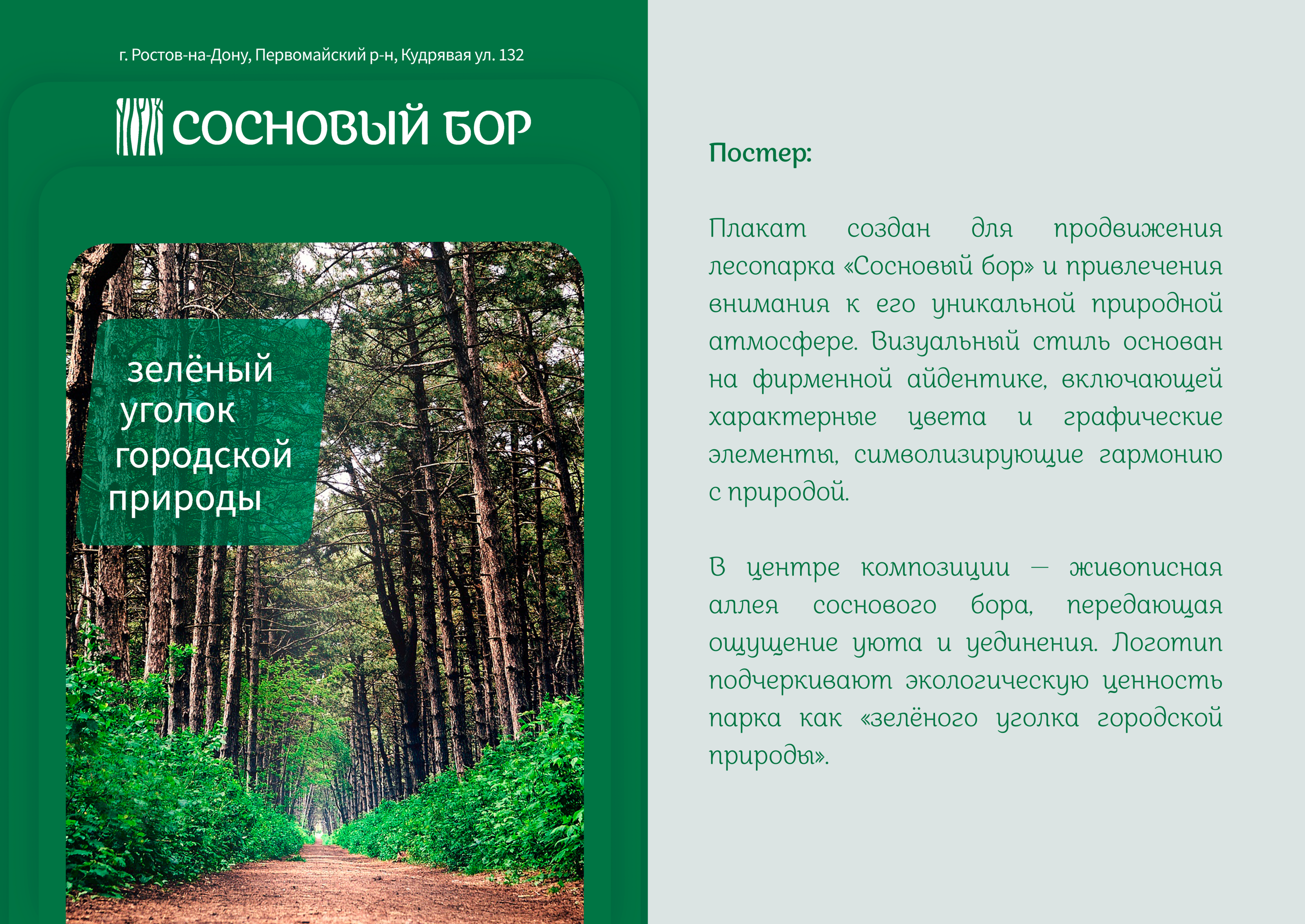 Айдентика лесопарка "Сосновый Бор" — Изображение №7 — Брендинг, Графика на Dprofile
