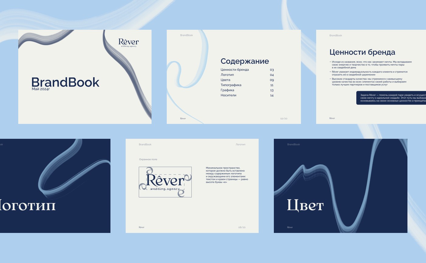 Brand Identity for wedding agency — Изображение №15 — Брендинг, Графика на Dprofile