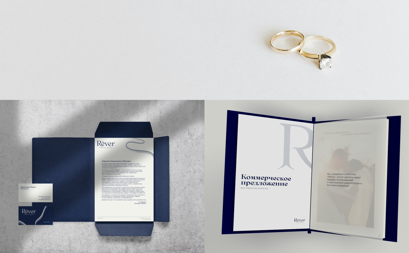 Brand Identity for wedding agency — Изображение №11 — Брендинг, Графика на Dprofile